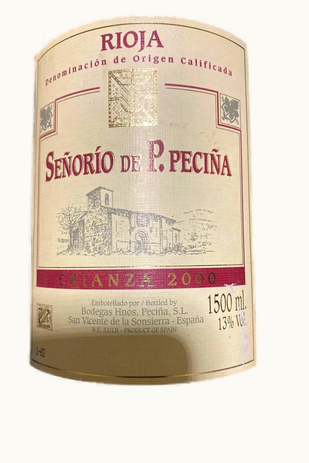 Hermanos Peciña Señorío de P. Reserva, 2012