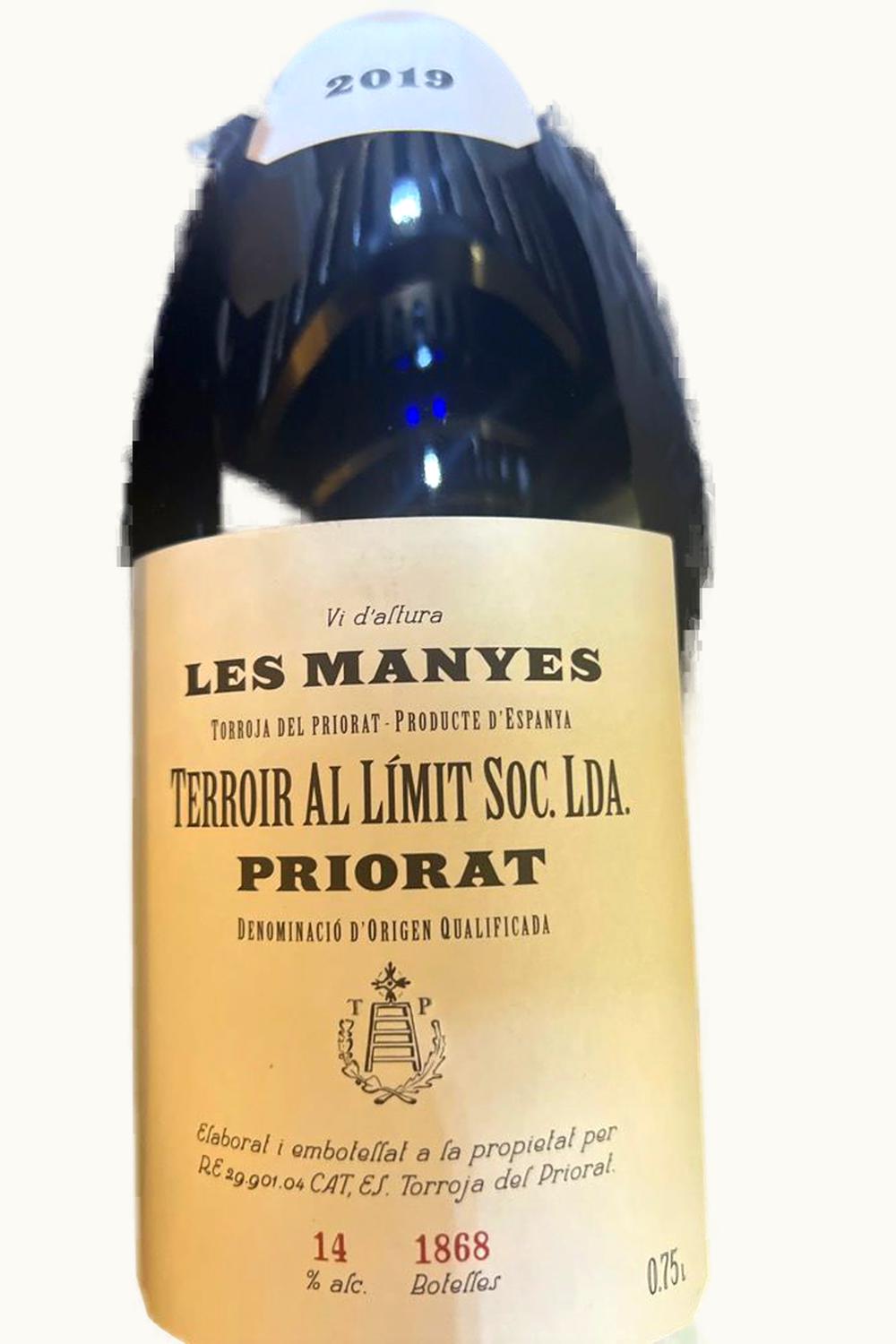 Terroir Al Límit Soc. Les Manyes, 2012
