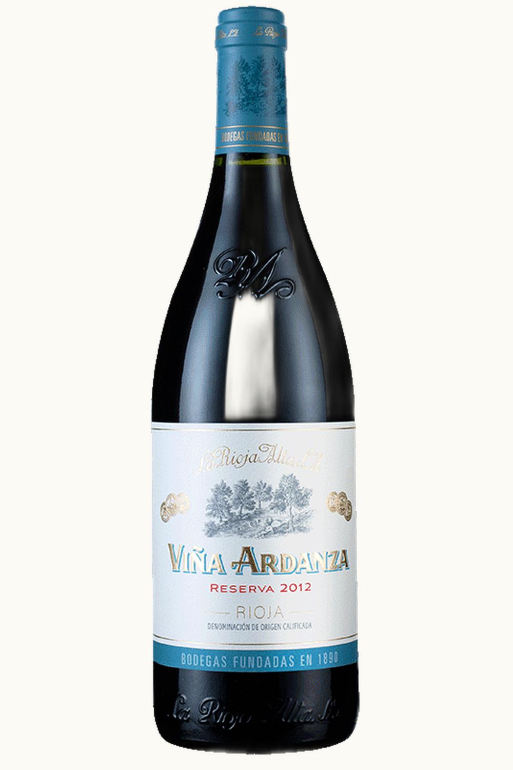 La S.A. Viña Ardanza Reserva, 2012