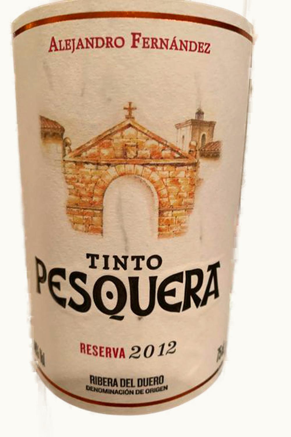 Tinto Pesquera Crianza, 2012
