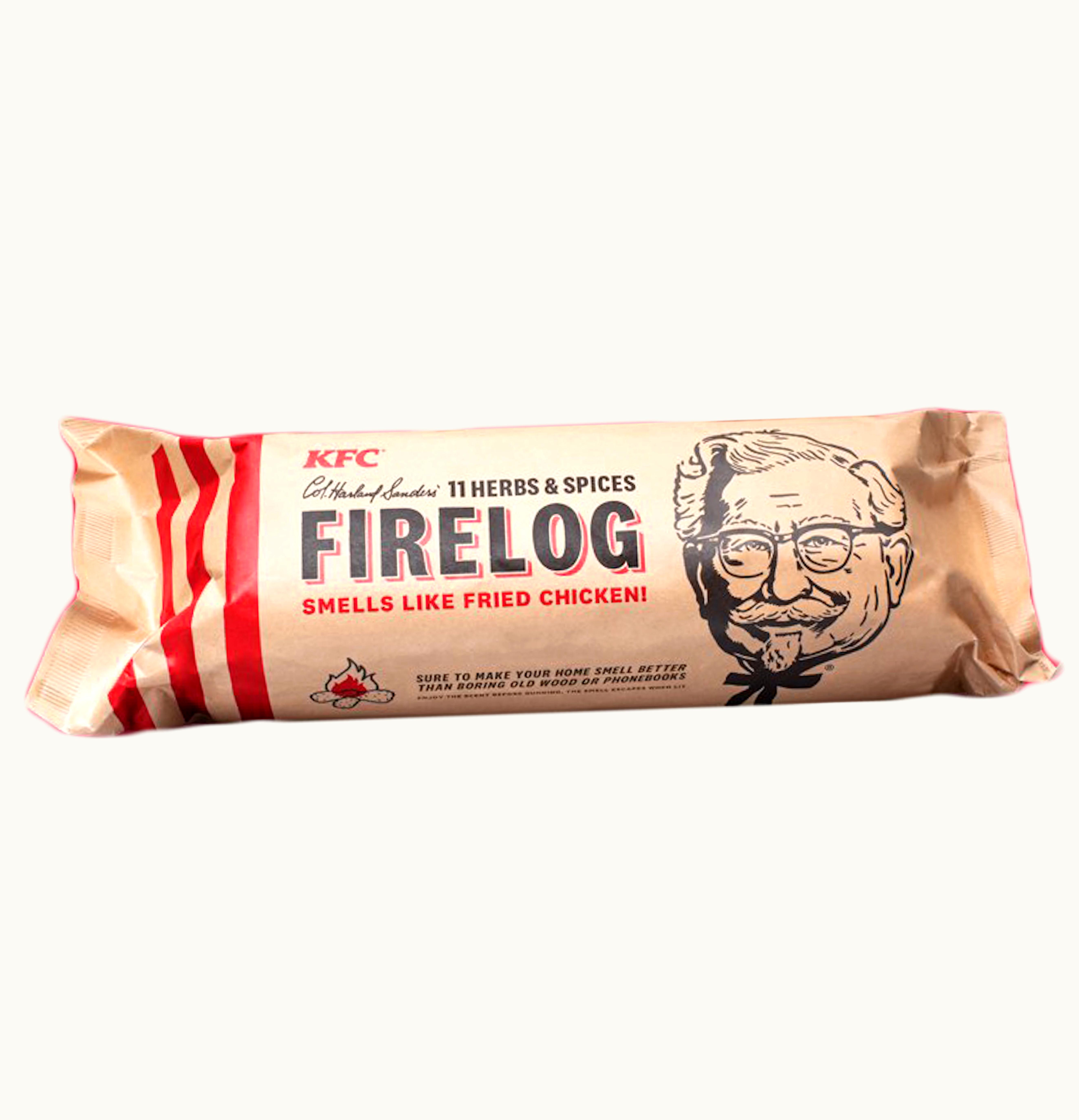 Enviro-Log Enviro Log KFC Limited Edition 11 Herbs Spices Firelog Set of 2