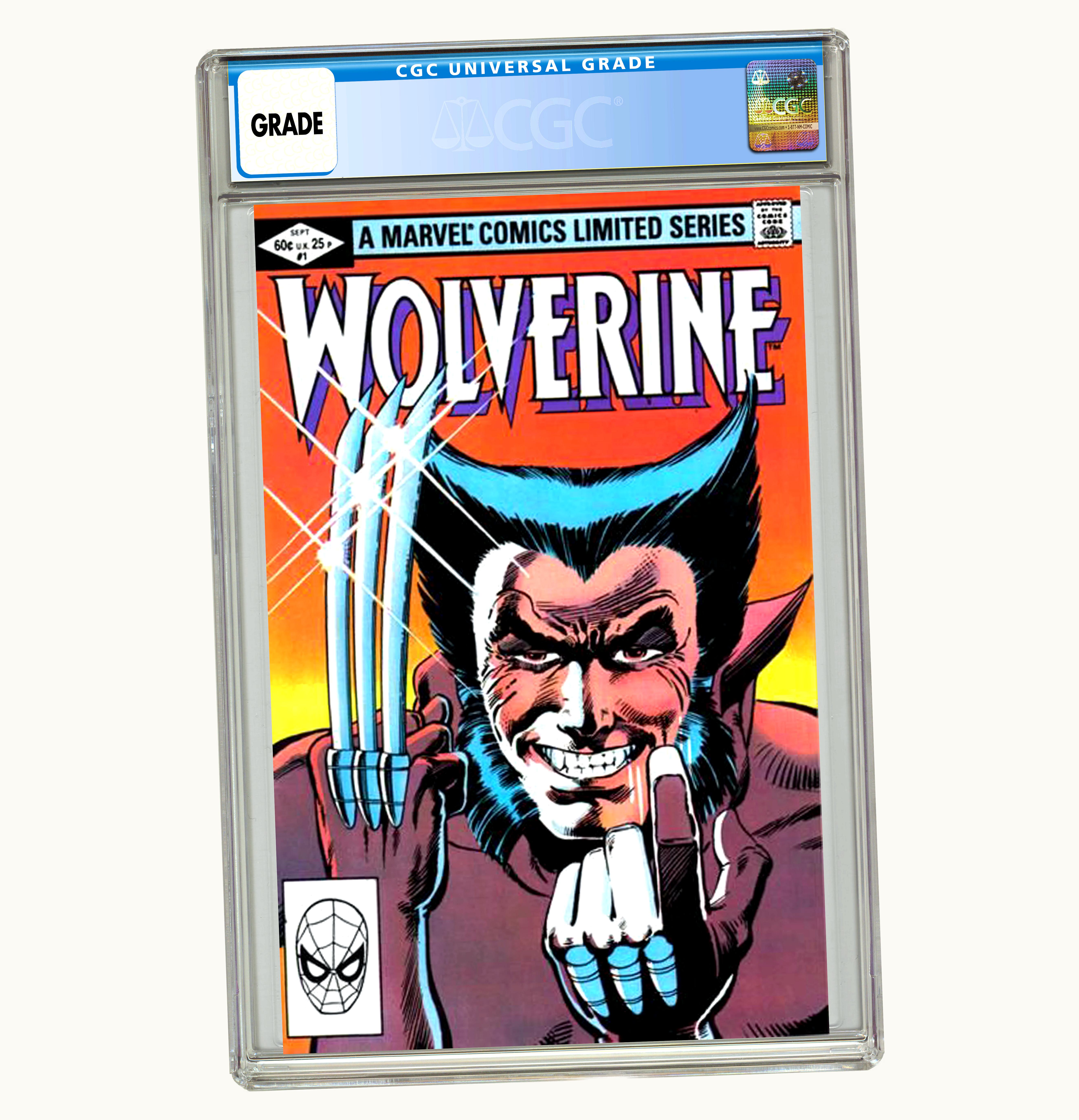 Marvel Marvel Wolverine 1 Limited Series Comic Book CGC Graded