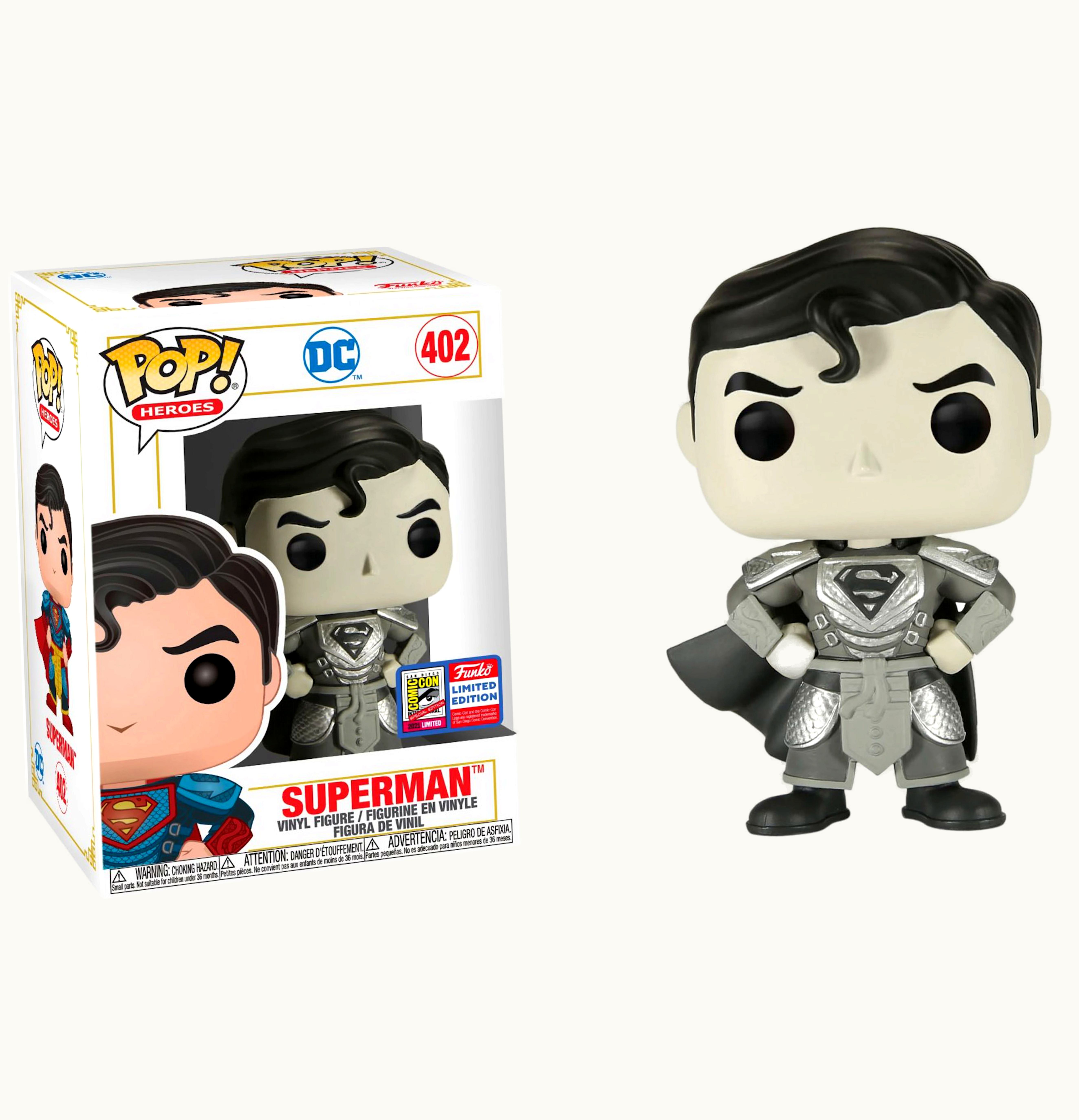 Funko Funko Pop Heroes DC Superman 2021 SDCC Limited Edition Figure 402