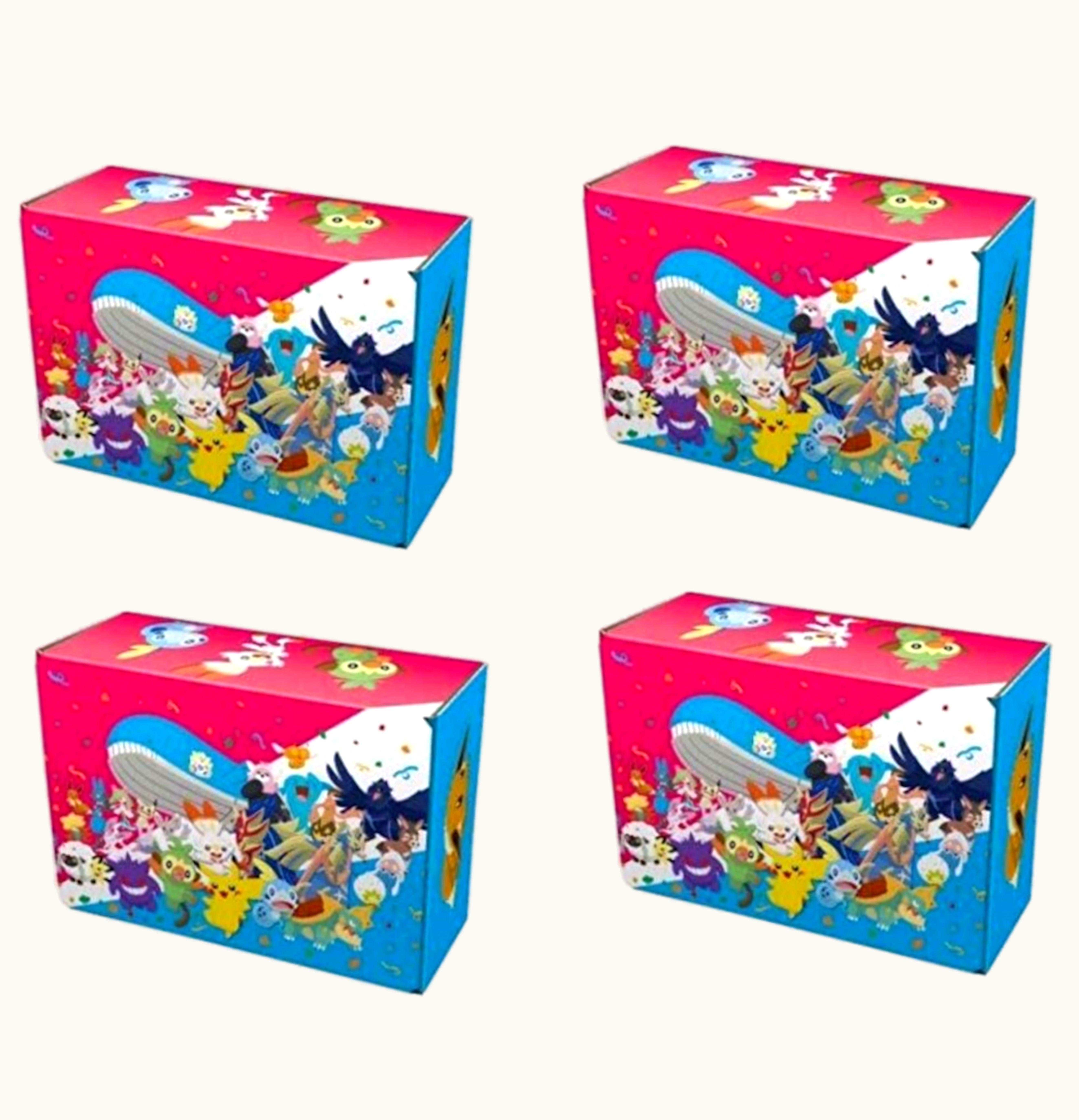 Pokemon TCG 2019 Pokemon TCG Seven Eleven Limited Edition Special Starter V Flame 4x Lot Japanese