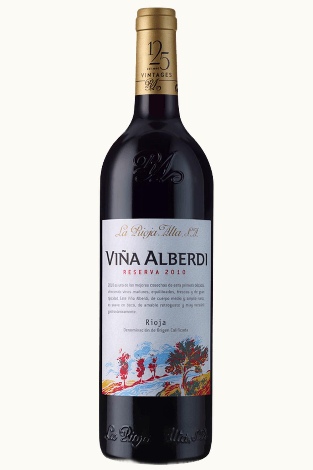 La Rioja Alta Viña Alberdi Reserva, 2010