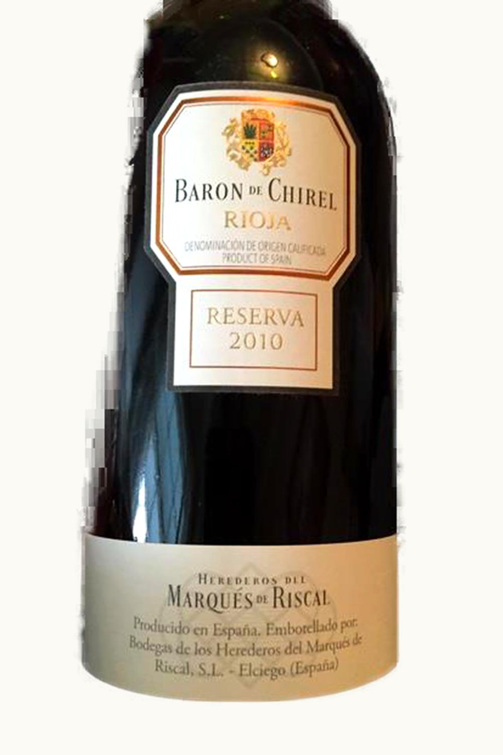 Marqués de Riscal Baron de Chirel Reserva, 2010