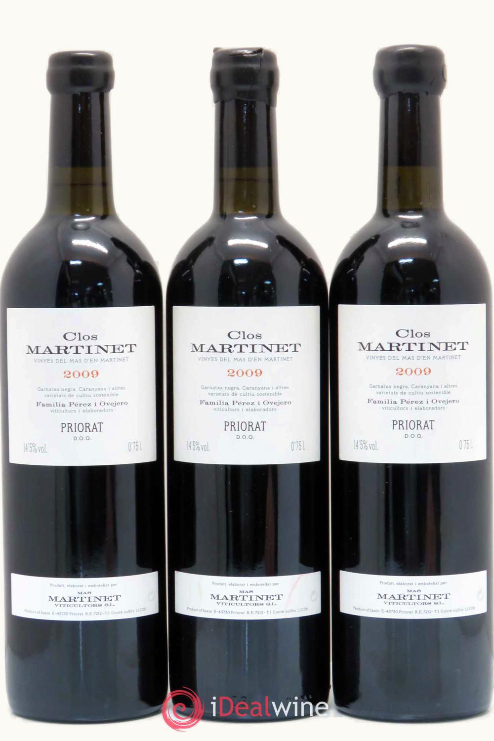 Mas Martinet Clos Tinto Doca Priorat Catalonia, 2009