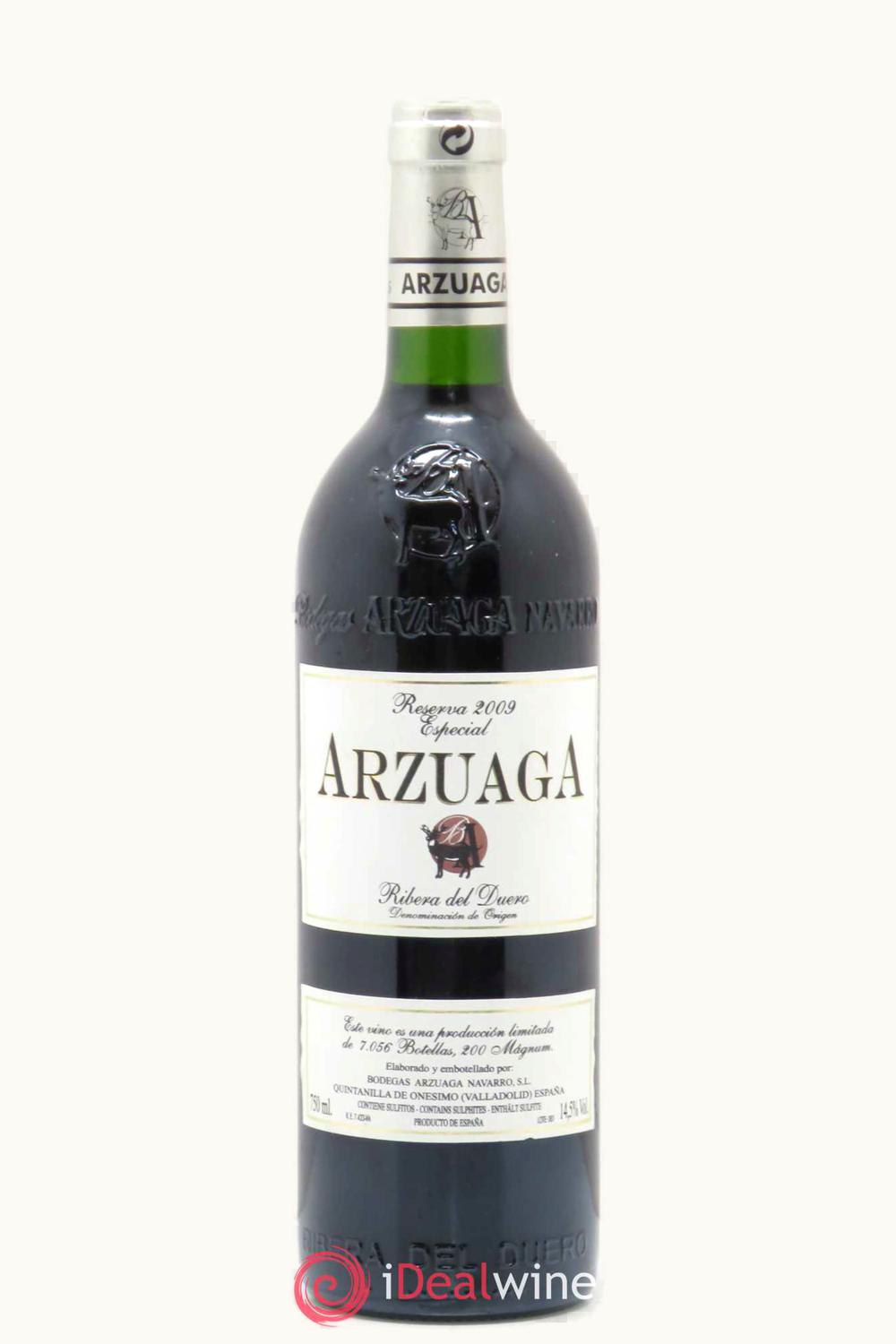 Arzuaga Navarro Rsv Ribera del Duero, 2009
