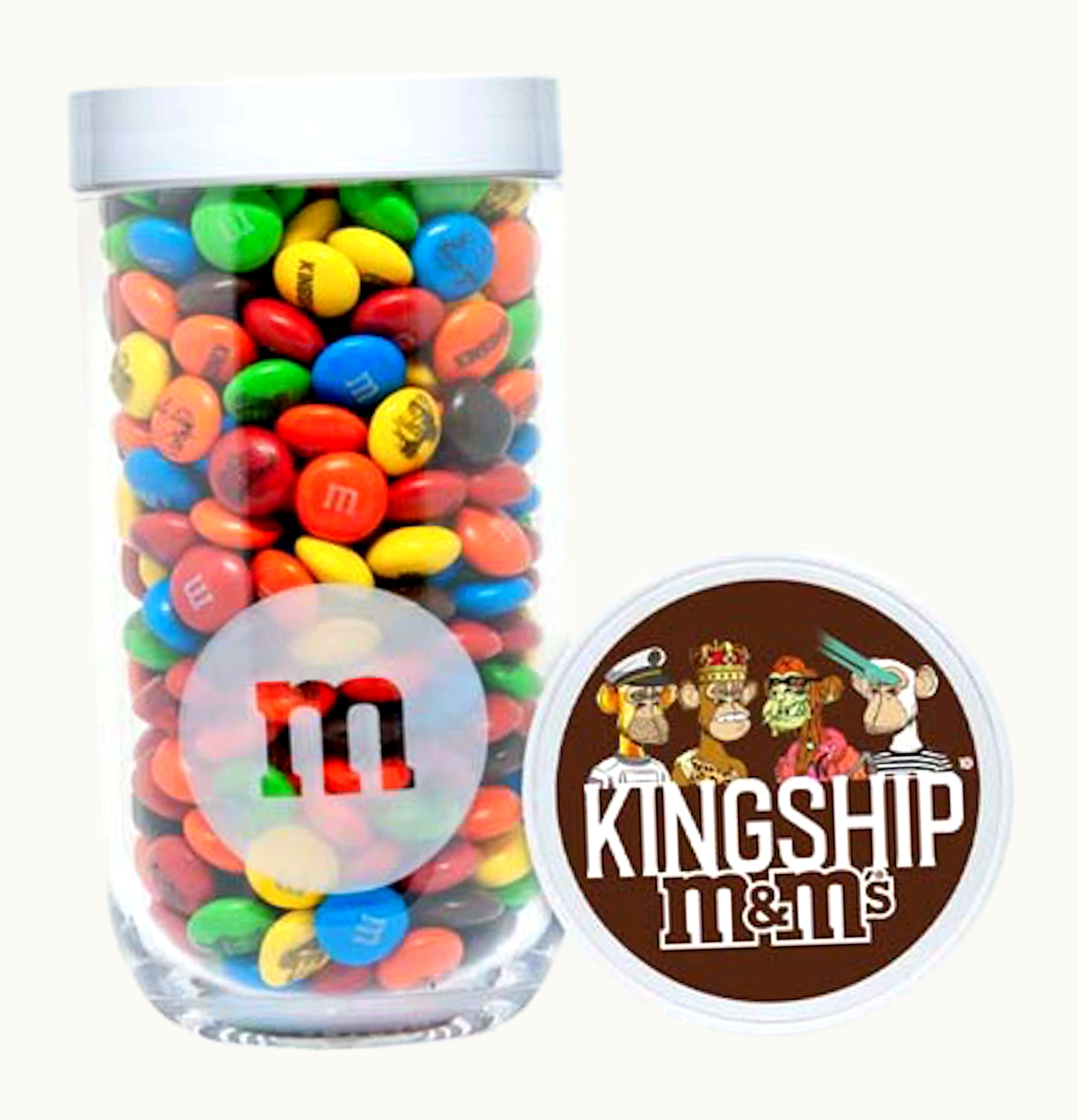 M&M's MMs x Kingship x BAYC Limited Edition Gift Jar Edition of 6000 Not Fit For Human Consumption