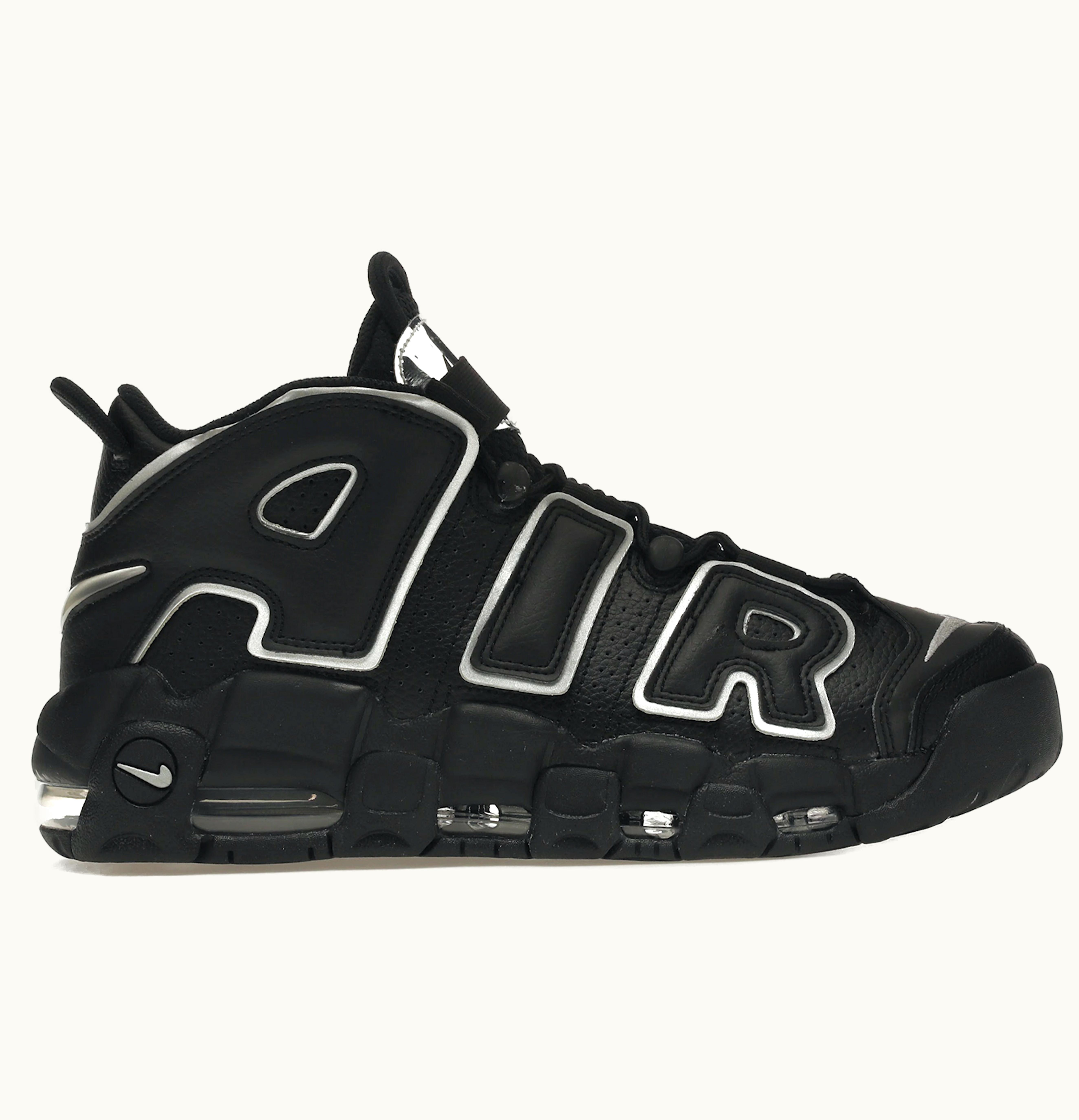 Nike Nike Air More Uptempo Black Silver W