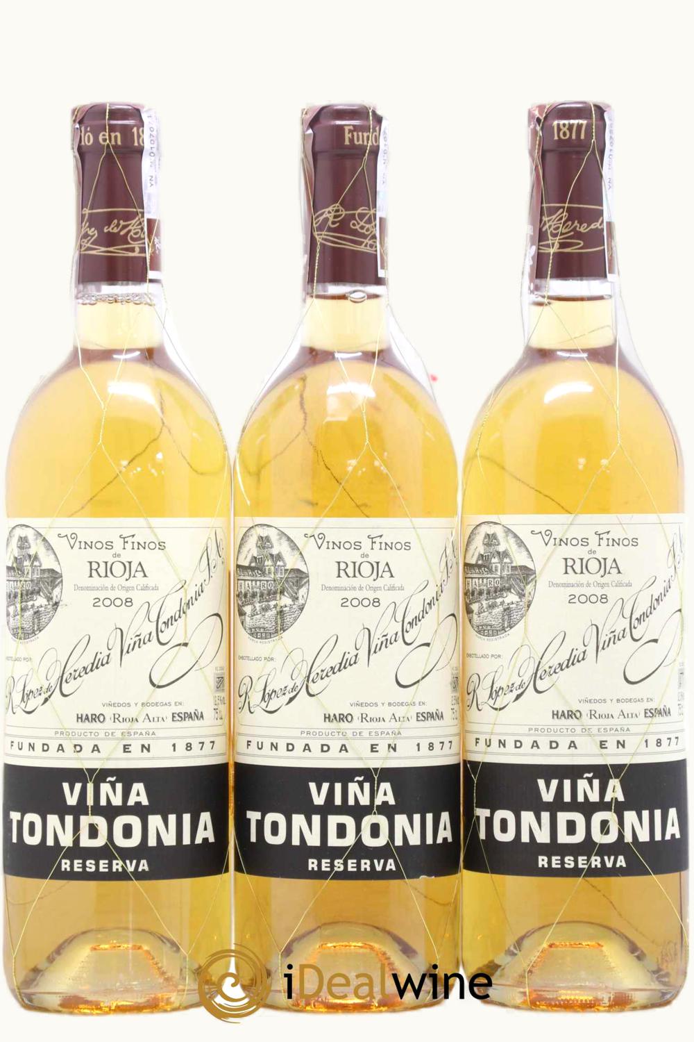 R. López de Heredia R. López de Heredia Viña Tondonia Rsv Blanco Doca Rioja Alta, 2008