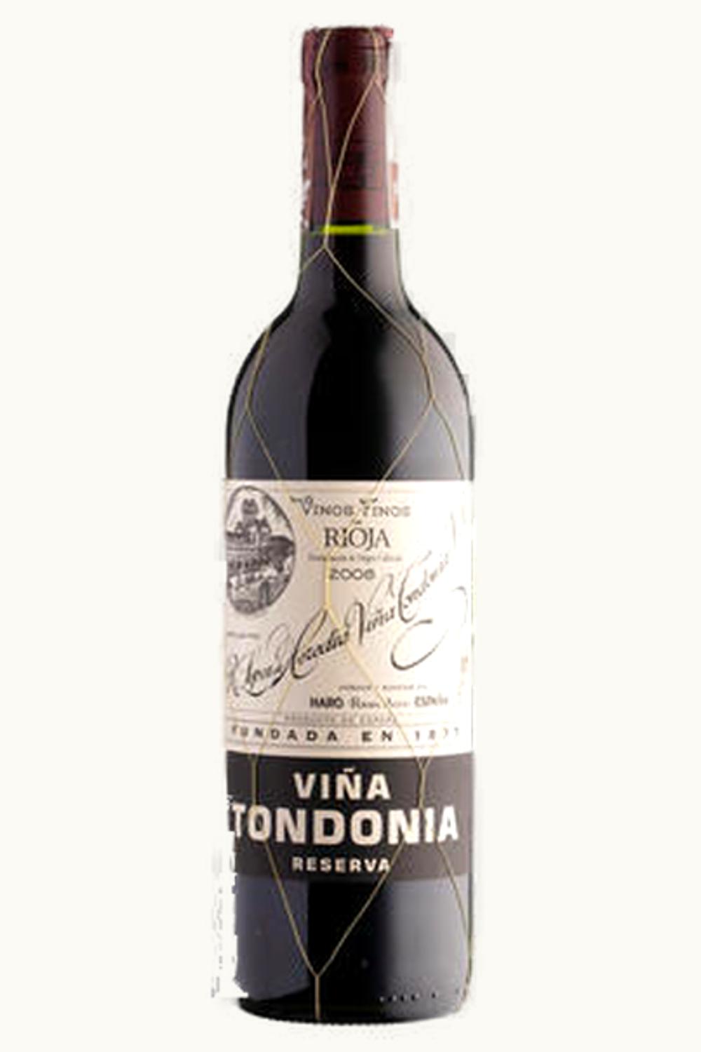 R. López de Heredia R. López de Heredia Viña Tondonia Rsv Doca Rioja Alta, 2008