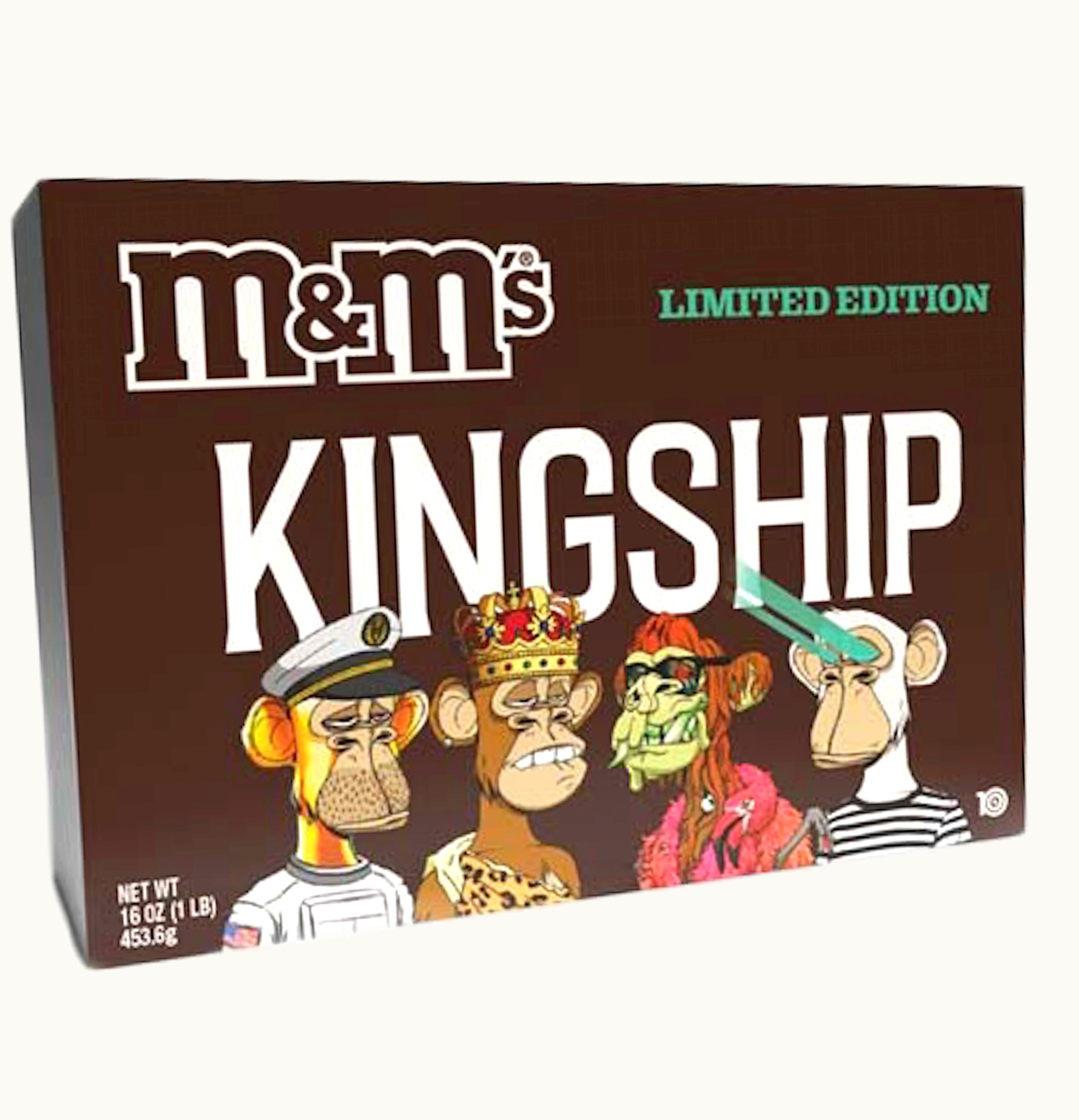 M&M's MMs x Kingship x BAYC Limited Edition Celebratory Gift Box Edition of 3900 Not Fit For Human Consumption