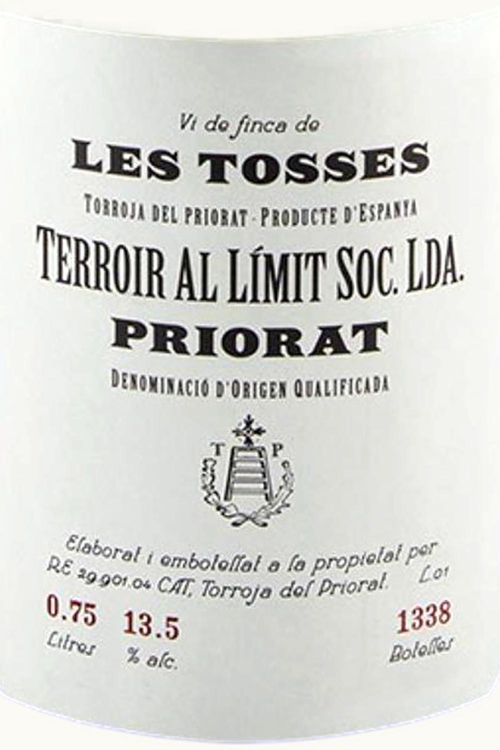 Terroir Al Límit Soc Les Tosses Doca Priorat, 2008