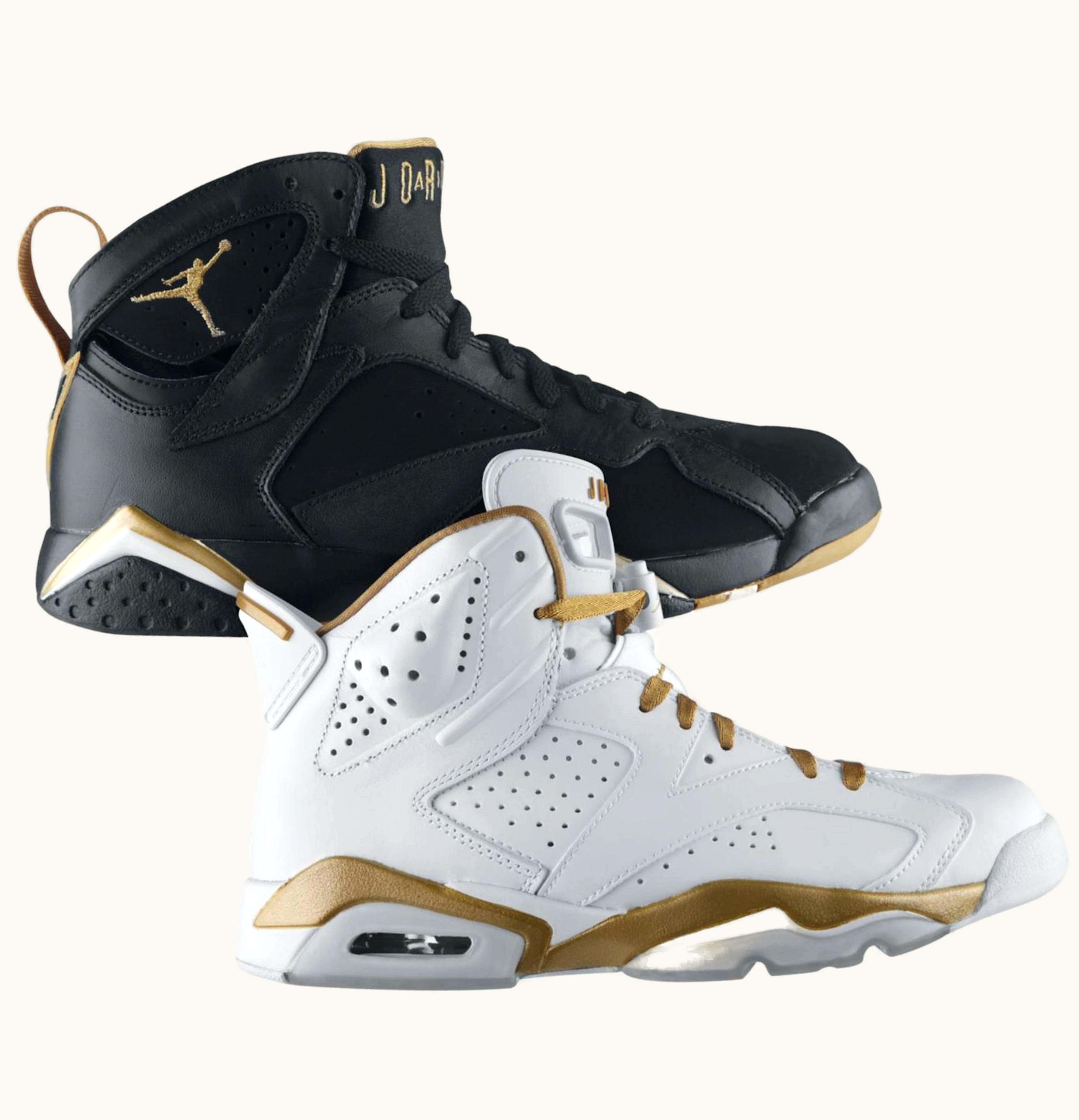 Jordan Air Jordan Golden Moments Pack GMP Retro 6 Retro 7
