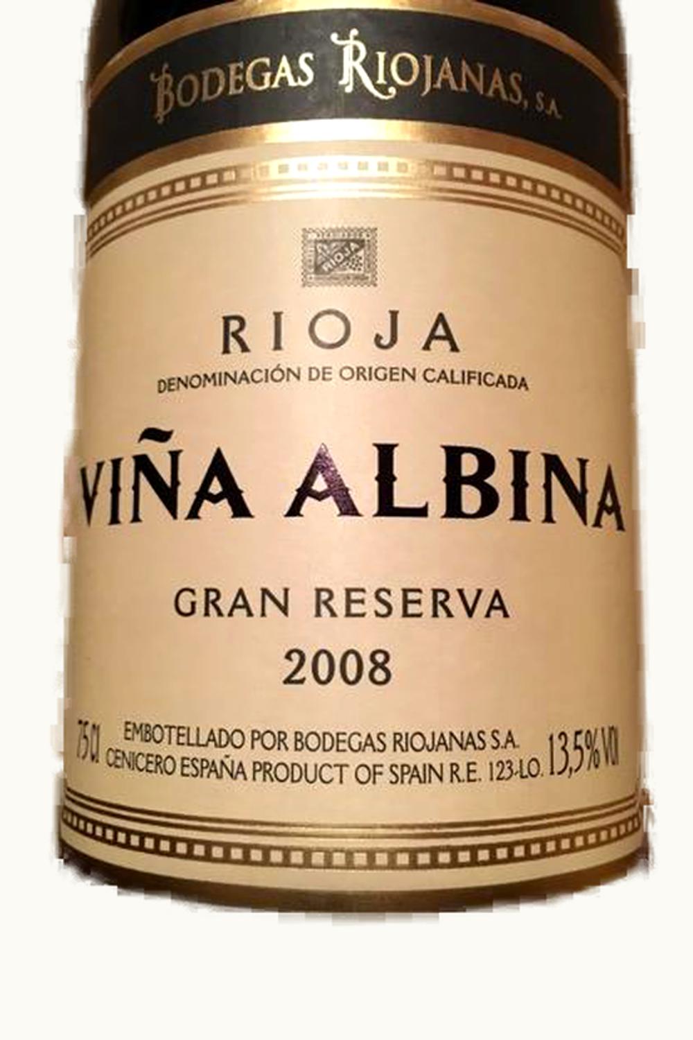 Riojana Riojana Viña Albina Reserva Doca Rioja Alta, 2008