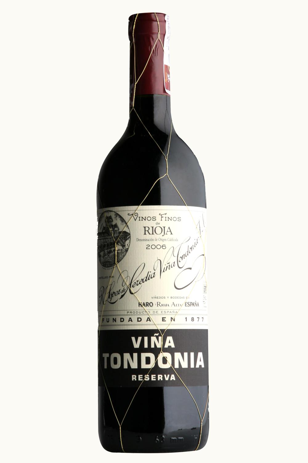 R. López de Heredia R. López de Heredia Viña Tondonia Bosconia Reserva Doca Rioja Alta, 2007 UZ0700190
