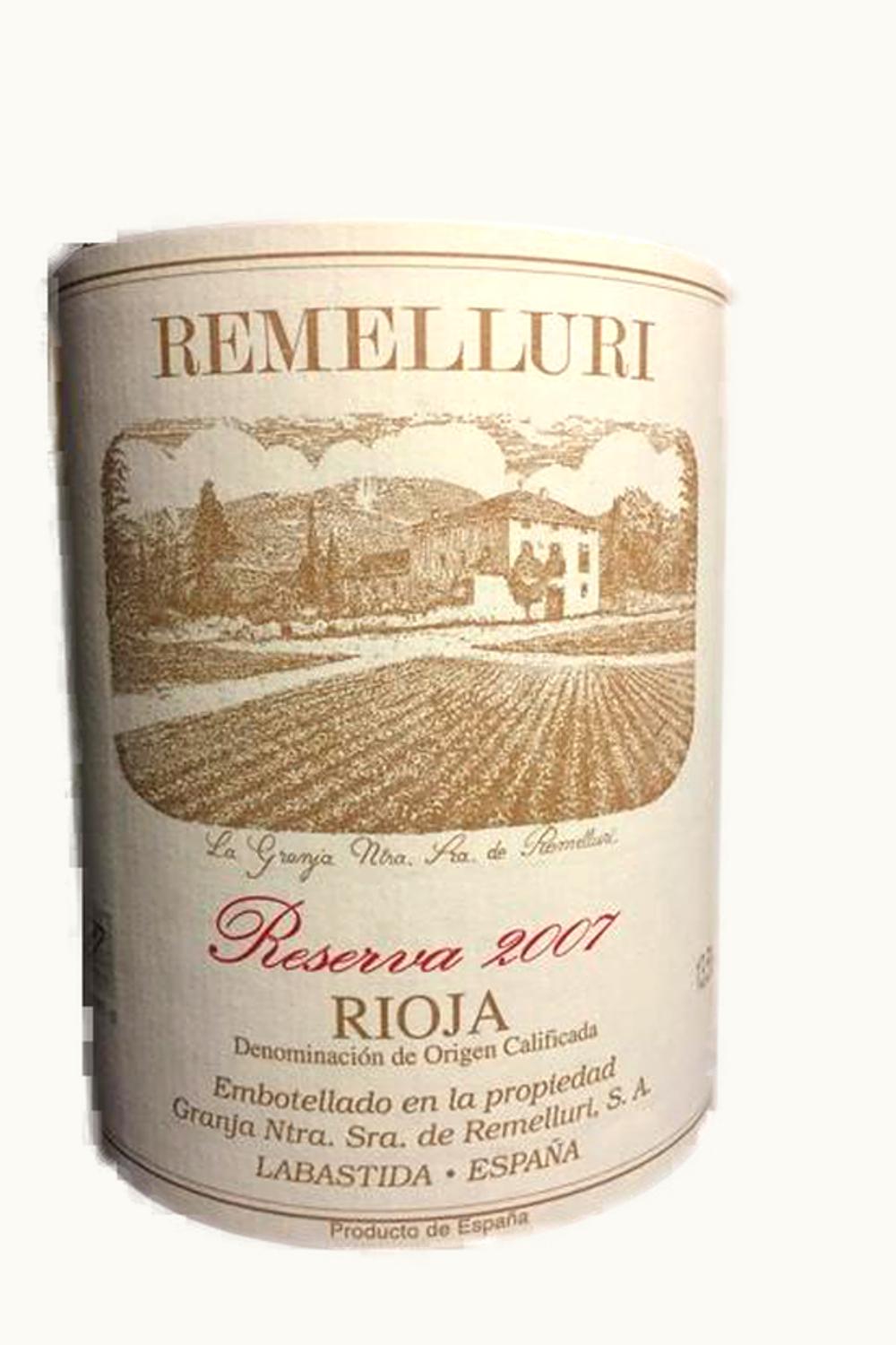 Granja de Nuestra Señora de Remelluri Gran Reserva Doca Rioja Alavesa, 2007