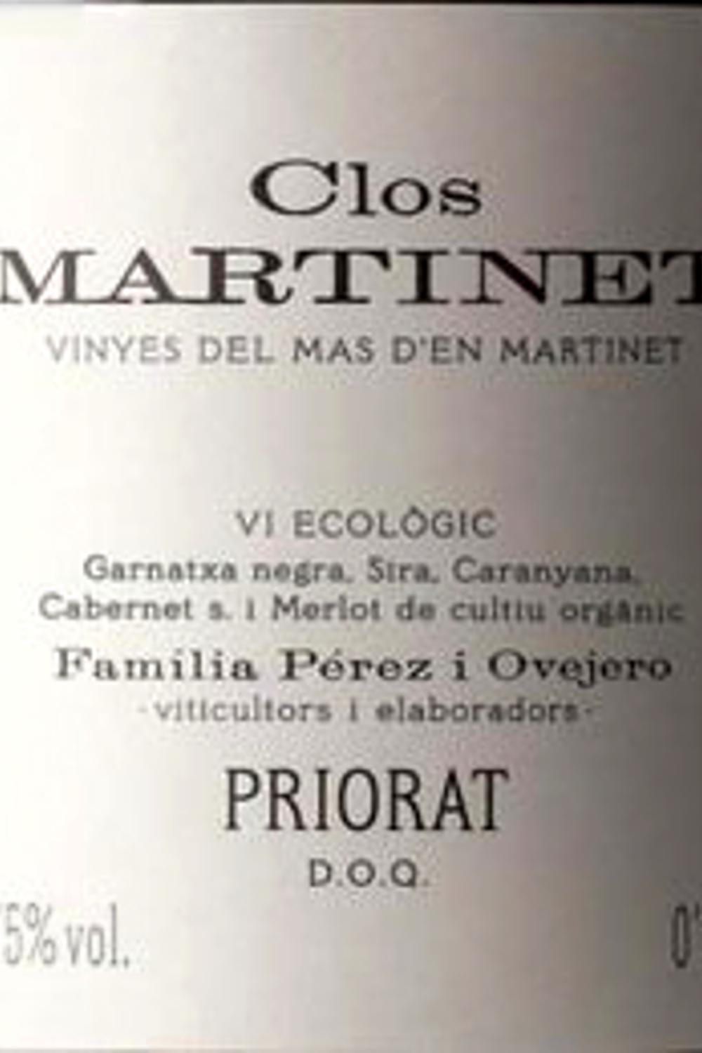 Mas Martinet Clos Tinto Doca Priorat, 2007