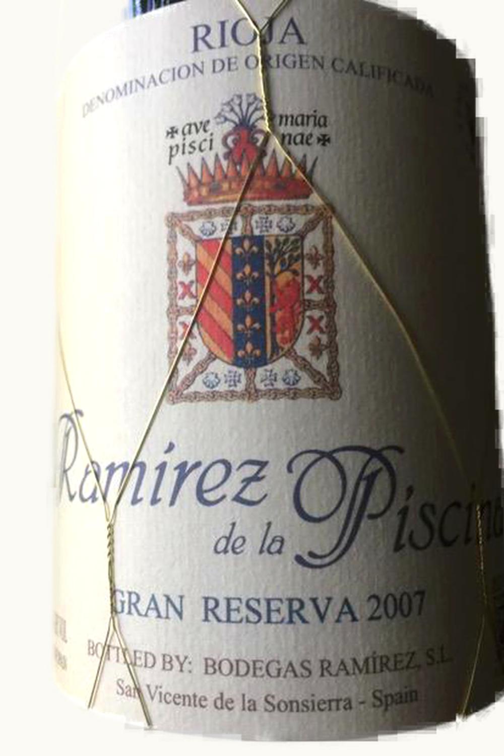 Remírez de la Piscina Remirez de la Piscina Gran Reserva Doca Rioja, 2007