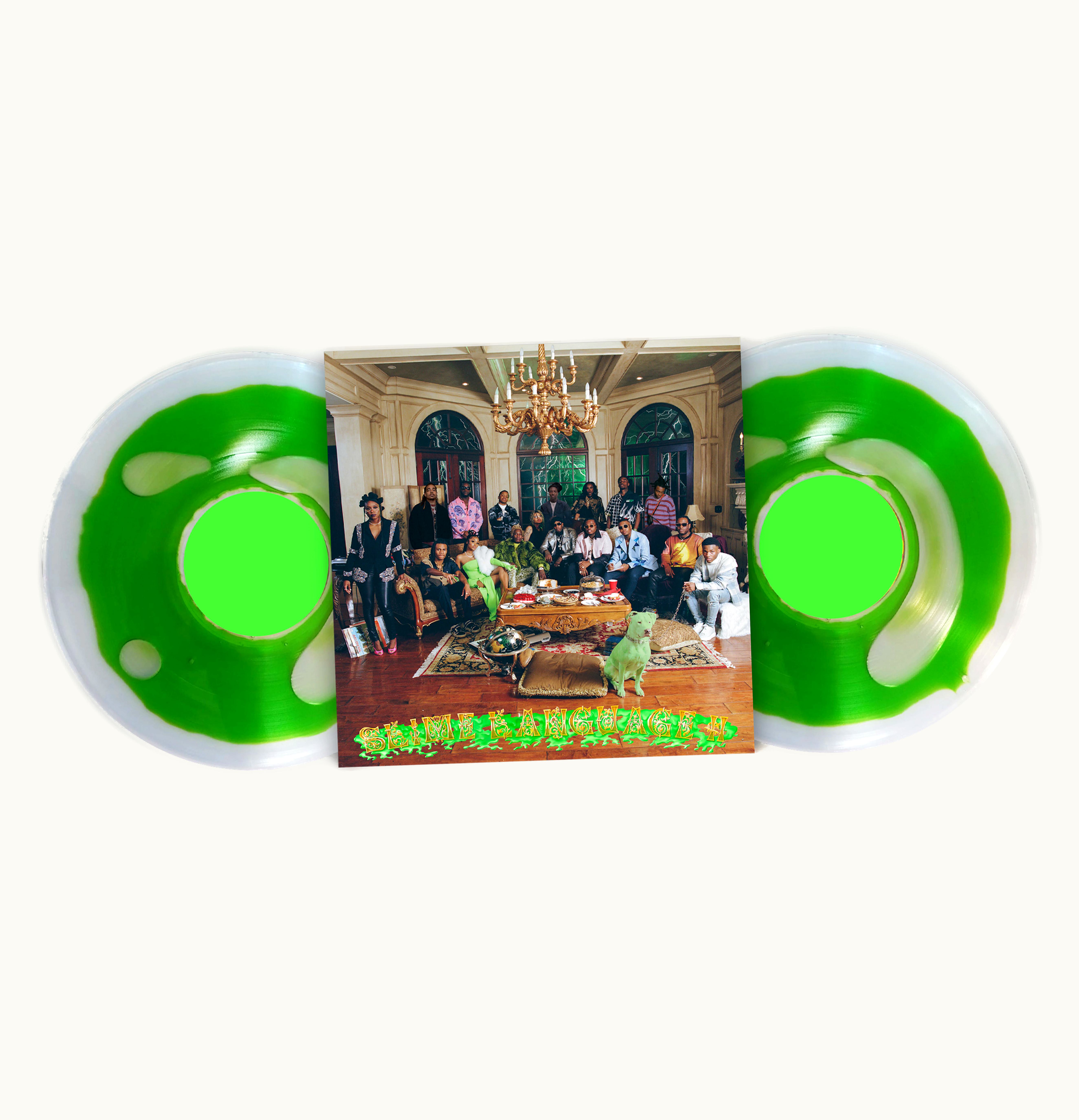 Young Thug Young Thug Slime Language 2 Limited Edition 2XLP Vinyl Slime Filled Green