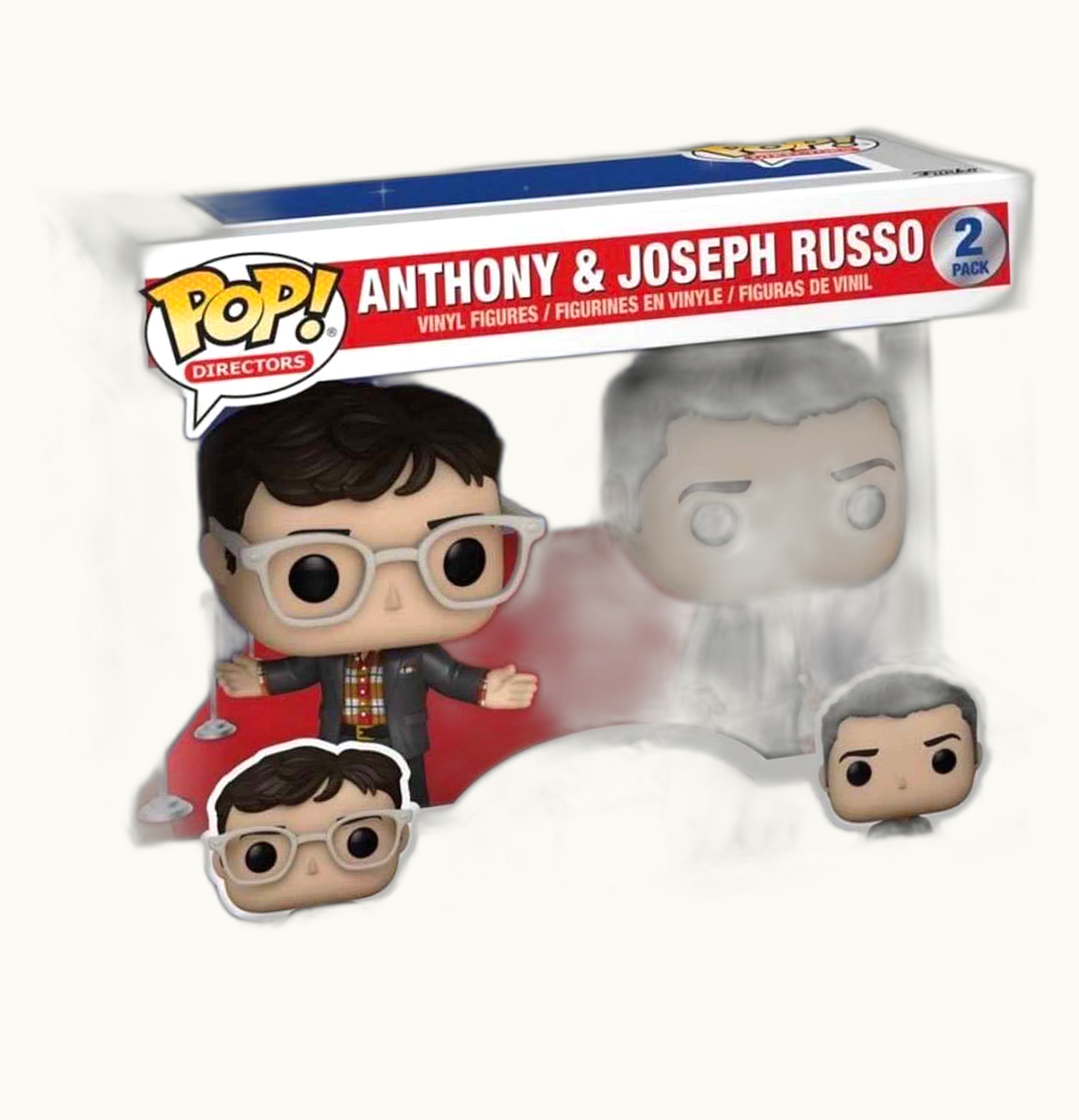 Funko Funko Pop Directors Anthony Joseph Russo 2021 Summer Virtual Funkon Exclusive Limited Edition 2000 2 Pack