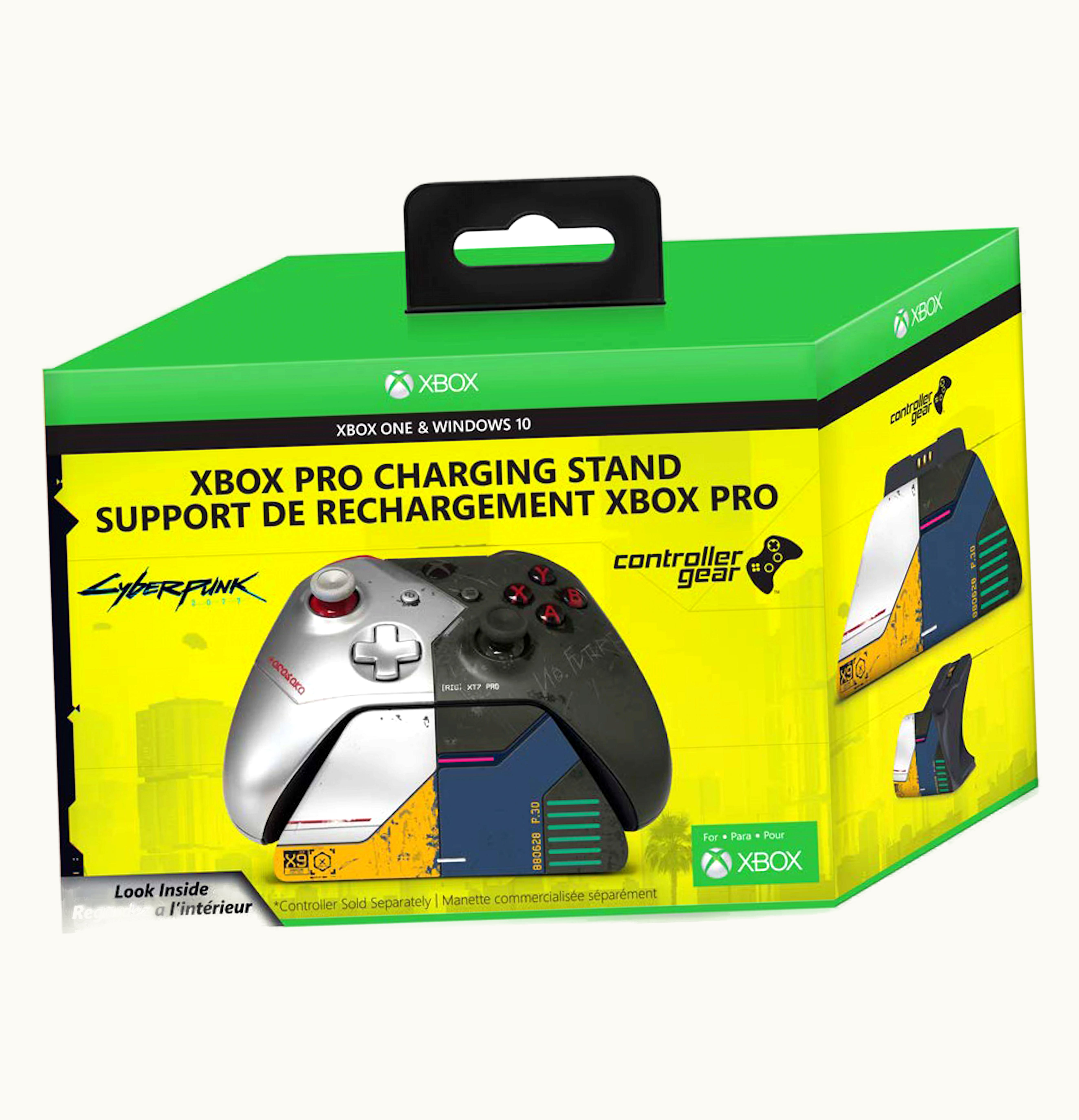 Microsoft Microsoft Xbox Pro Controller Gear Charging Stand Cyberpunk 2077 Limited Edition CSXBCPX1R 00CYB