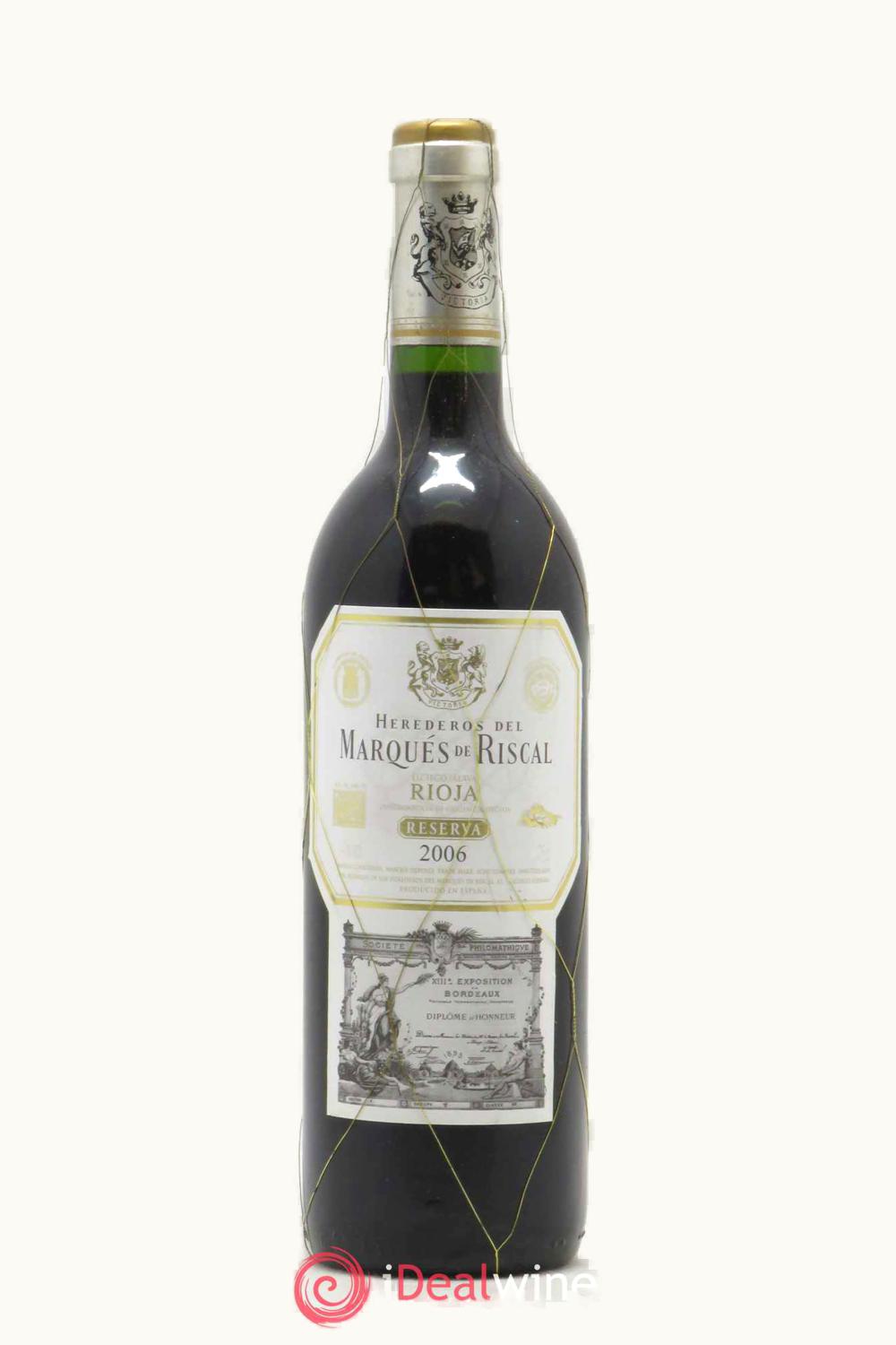 Marqués de Riscal Marqués de Riscal Reserva, 2006