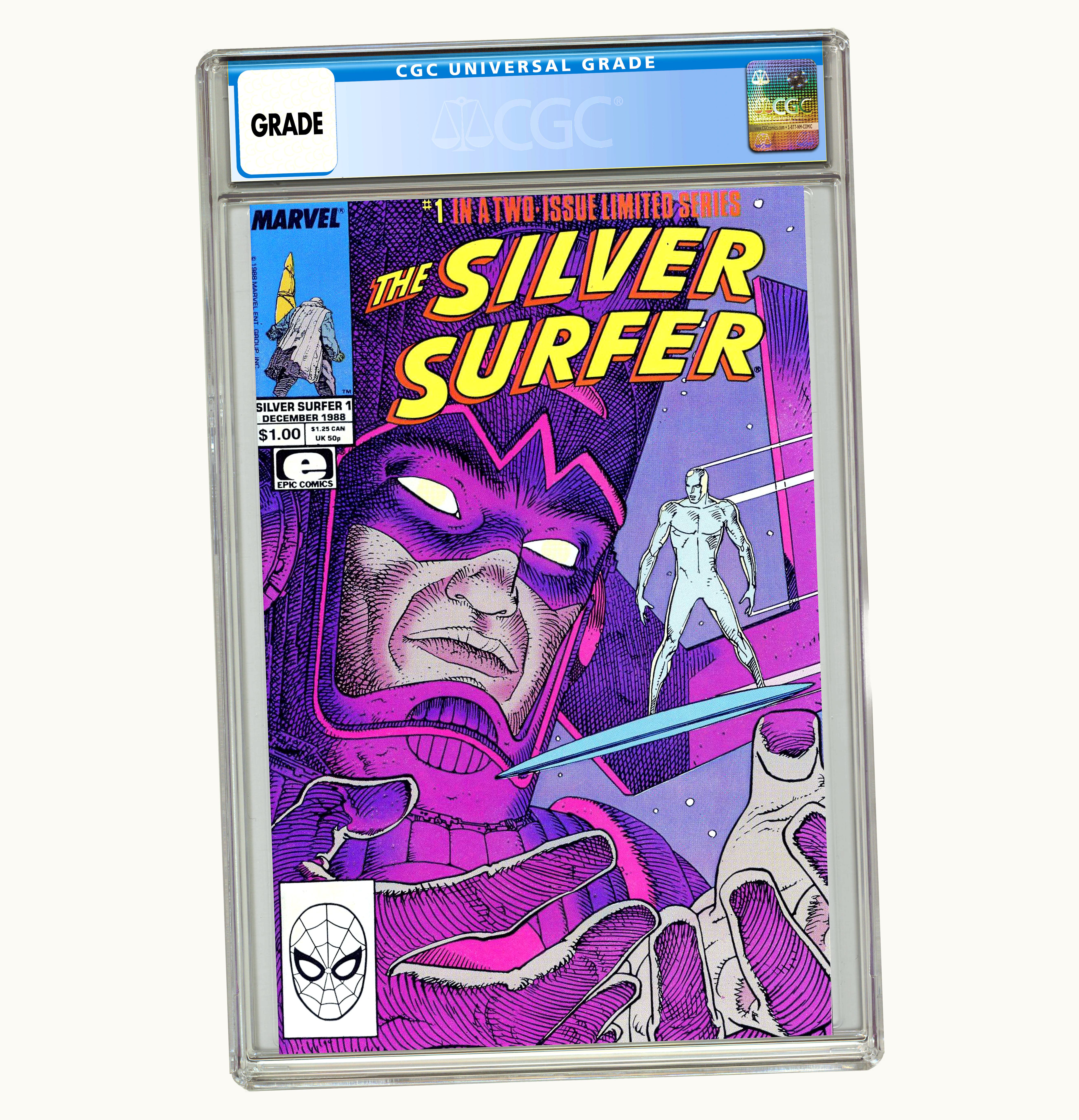 Marvel Marvel Silver Surfer 1988 Marvel Epic Limited Series 1 Comic Book CGC Graded