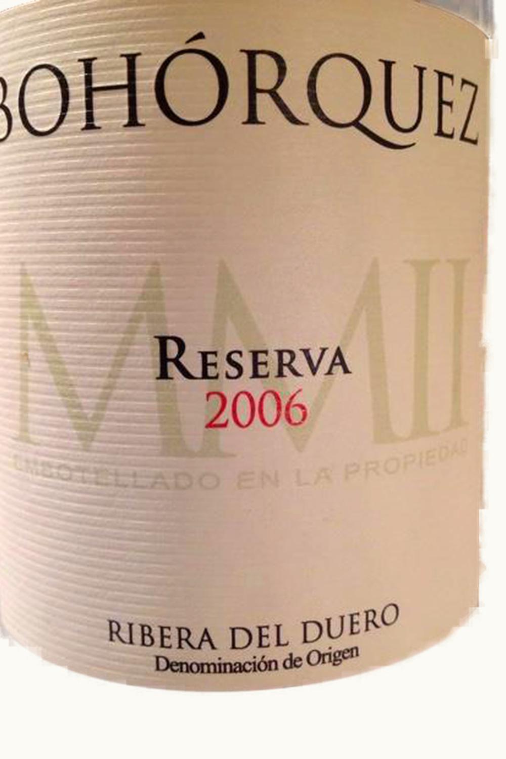 Bohórquez Bohórquez Ribera Duero, 2006