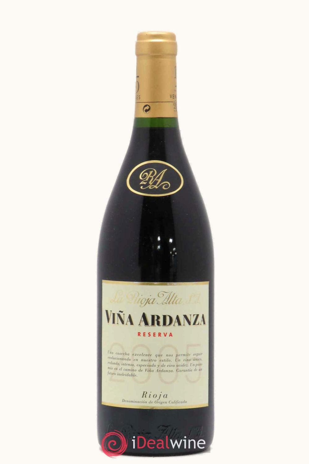 La S.A. La S.A. DOCa Rioja Alta Spain, 2005 UZ0700526