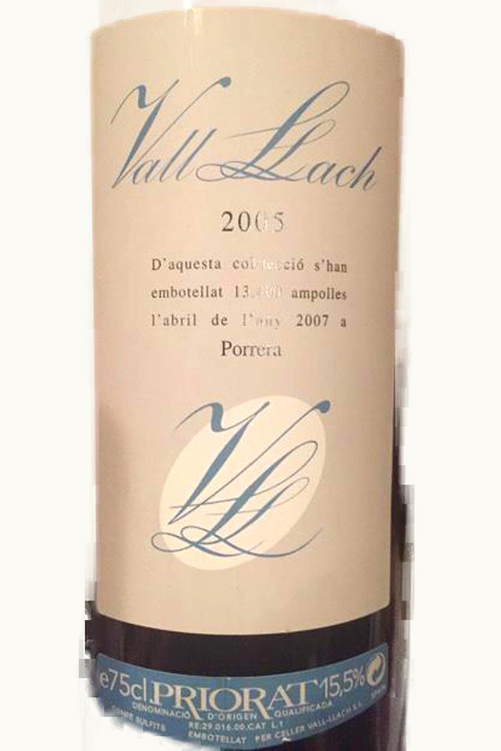 Cellars Vall Llach Porrera VI De La Villa DOCa Priorat Catalonia Spain, 2005