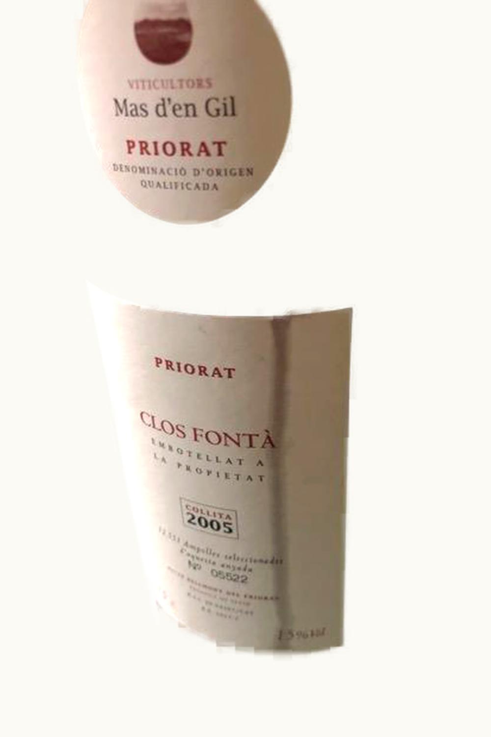 Mas d'En Gil Mas d'En Gil Clos Fonta DOCa Priorat Catalonia Spain, 2005