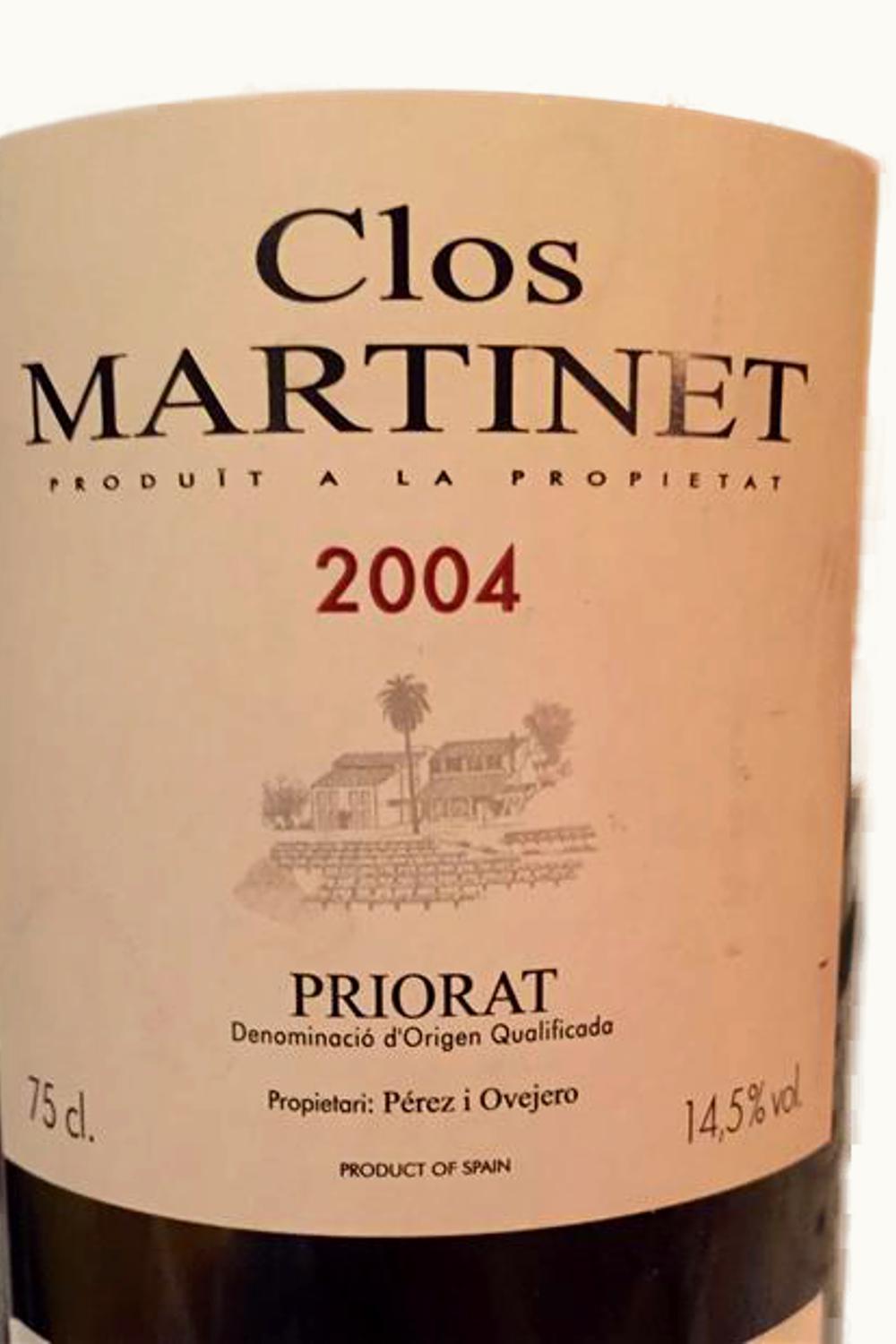 Mas Martinet Clos Tinto DOCa Priorat Catalonia Spain, 2004