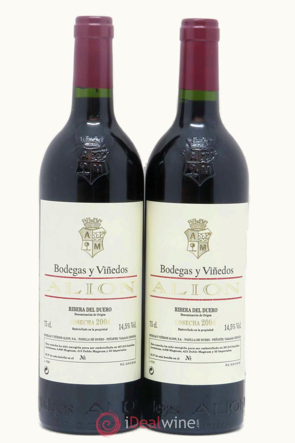 Vega Sicilia Vega Sicilia Alion Ribera Duero Castilla y Leon Spain, 2004