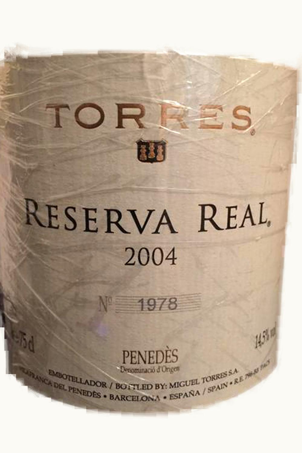 Torres Torres Rsrv Real Penedes Catalonia Spain, 2004