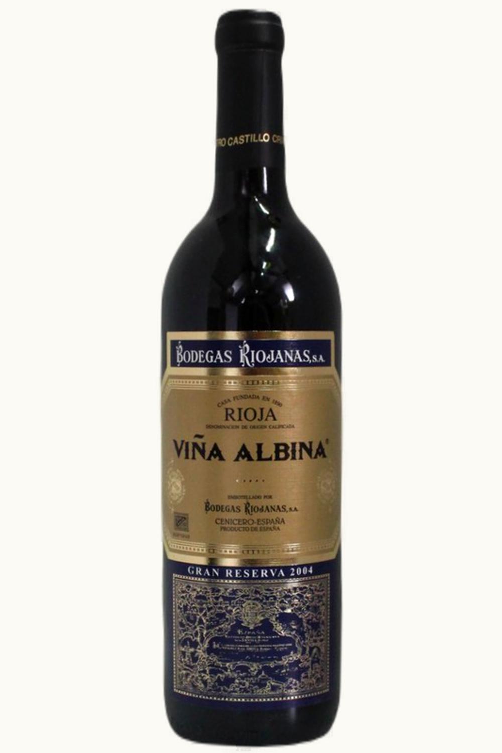 Riojana Riojana VIna Albina Grand Rsrv DOCa Rioja Spain, 2004