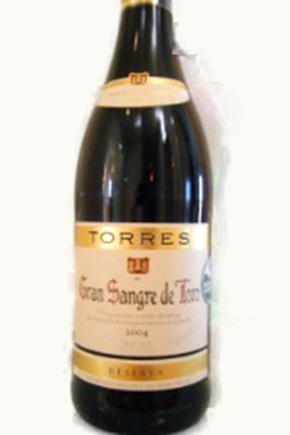 Torres Torres Grand Sangre De Toro Rsrv Catalonia Spain, 2004