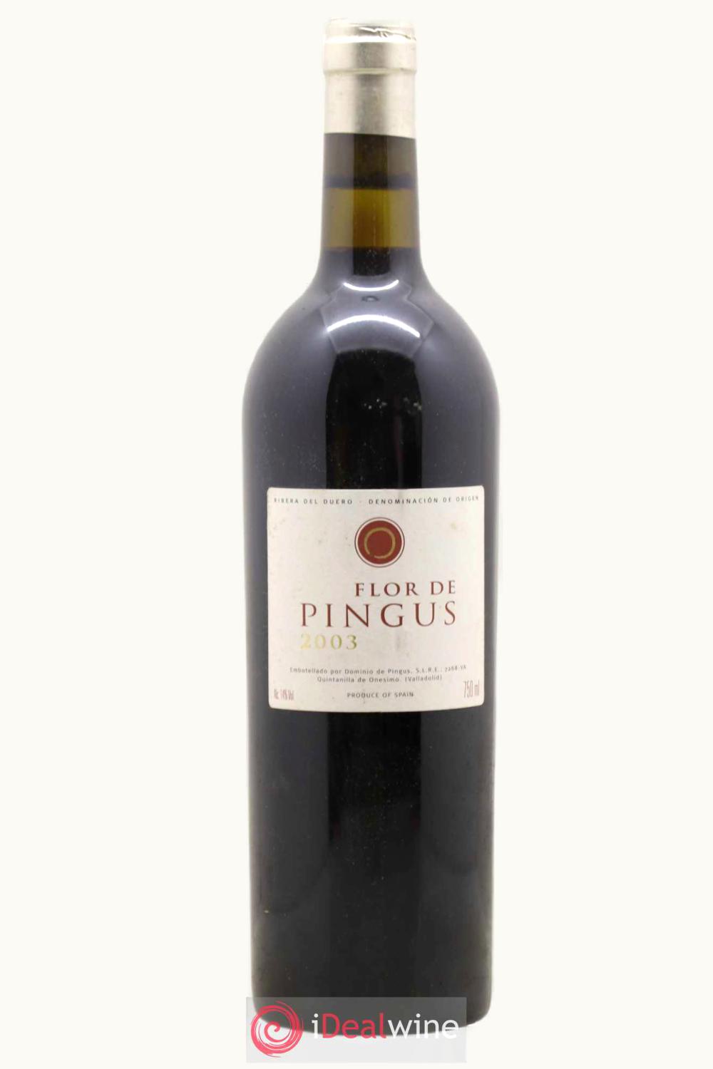 Domaine de Pingus Domaine de Pingus Flor Ribera Duero Castilla y Leon Spain, 2003