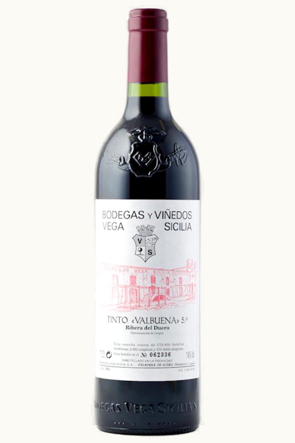 Vega Sicilia Vega Sicilia Tinto Valbuena Five Ribera Duero Castilla y Leon Spain, 2003