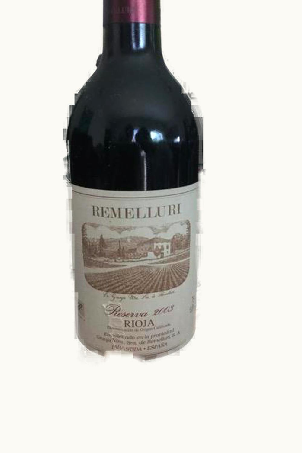 Granja de Nuestra Señora de Remelluri Rsrv DOCa Rioja Alavesa Spain, 2003