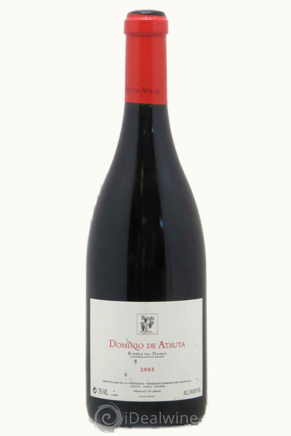 Domaine De Atauta Domaine De Atauta Ribera Duero Castilla y Leon Spain, 2003