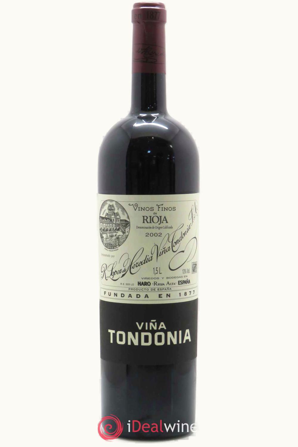 R. López de Heredia R. López de Heredia Viña Tondonia Reserva, 2002