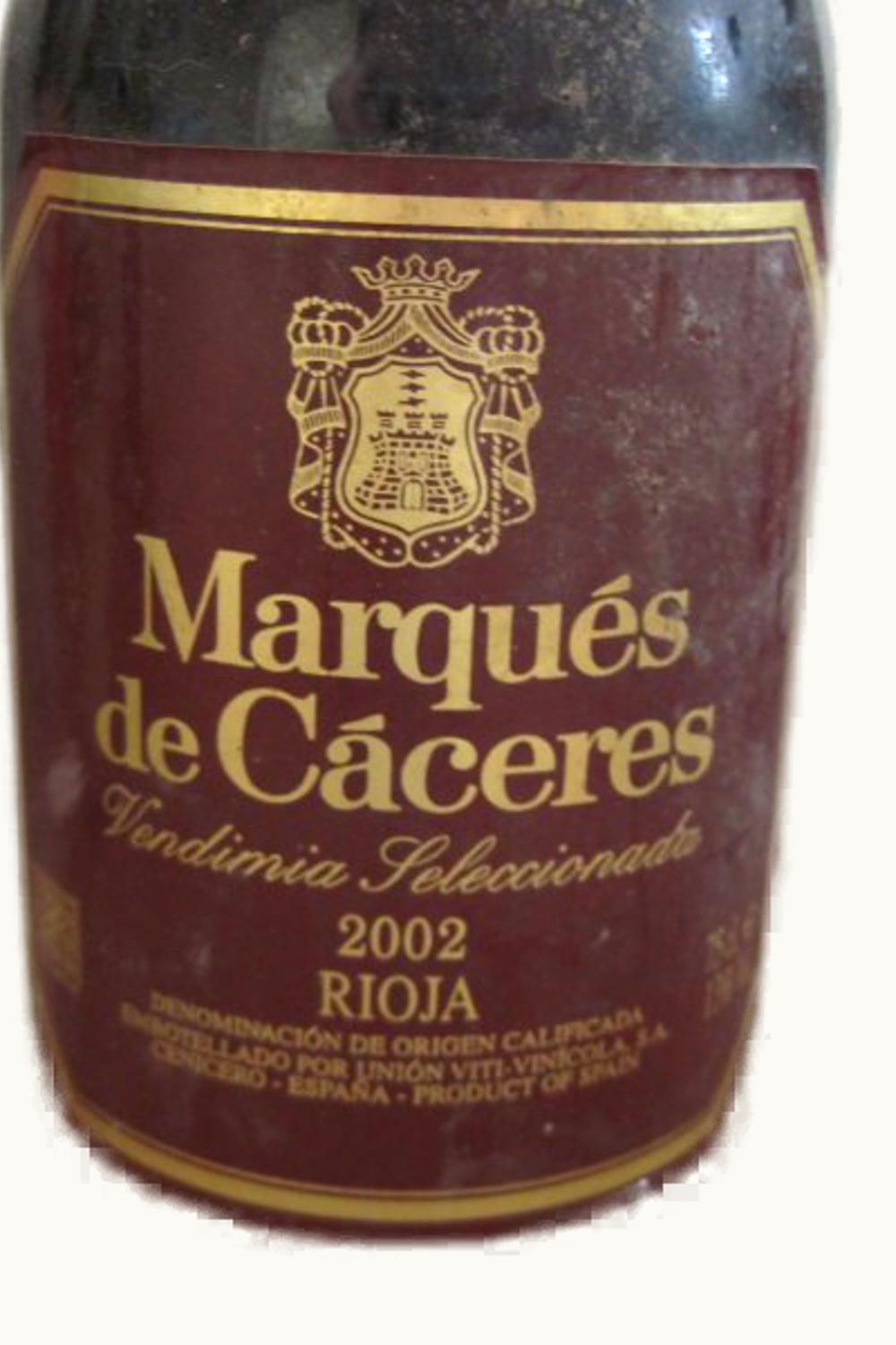 Marqués de Cáceres Marqués de Cáceres Crianza, 2002