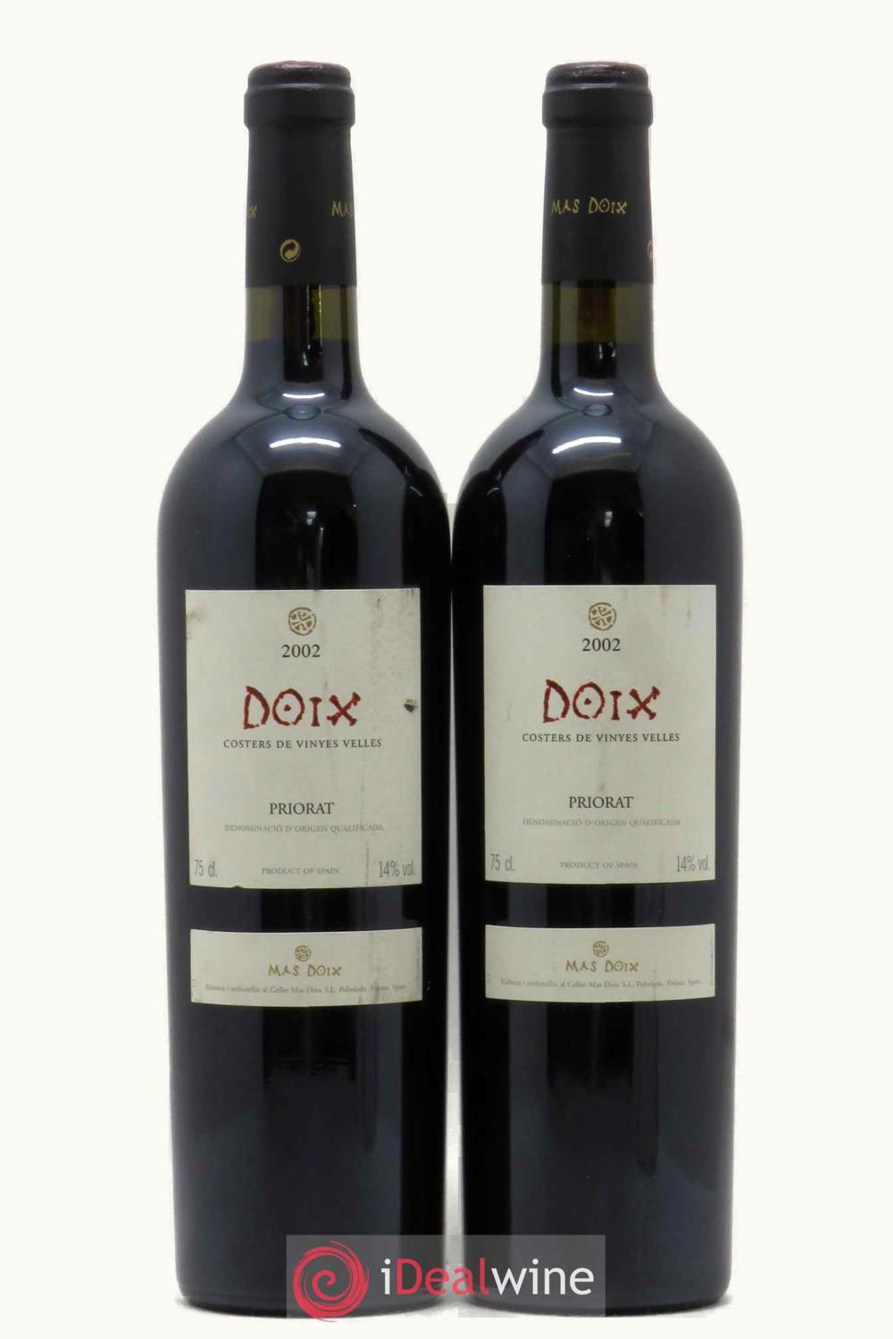 Mas Doix Mas Doix Costers de VInyes Velles D.O.Ca Priorat Catalonia Spain, 2002