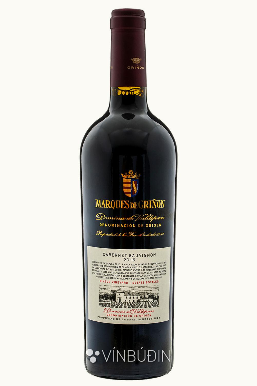 Marqués de Griñón Marqués de Griñón Cabernet Sauvignon Dominio de Valdepusa Pagos Spain, 2002