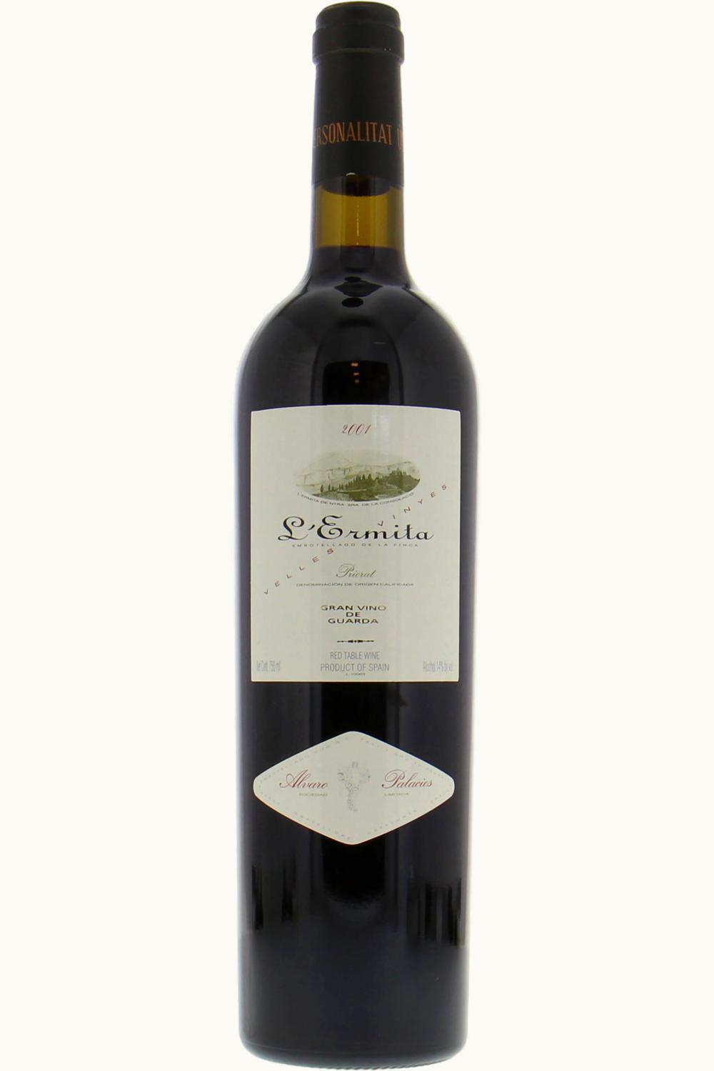 Alvaro Palacio L'Ermita Vellavinyes D.O.Ca Priorat Catalonia Spain, 2001