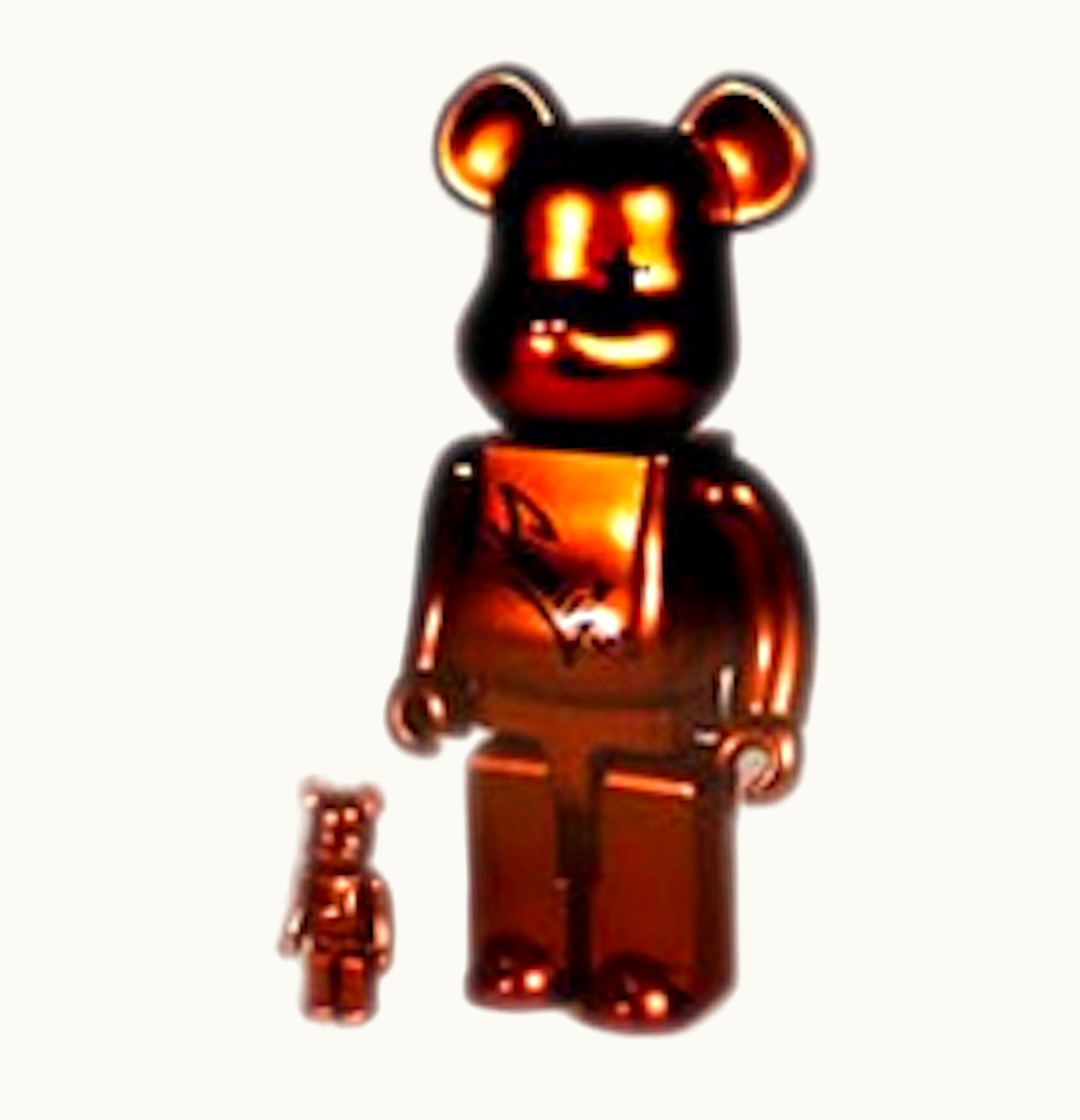 Bearbrick Bearbrick Character Expo Limited Fujii Fumiya Design 100 400 Set Gold