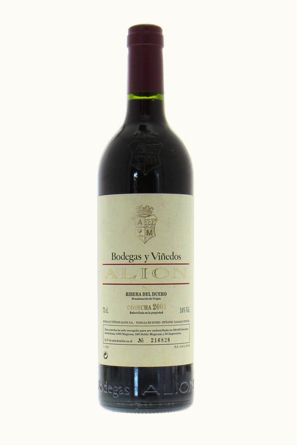 Vega Sicilia Vega Sicilia Alion, 2001