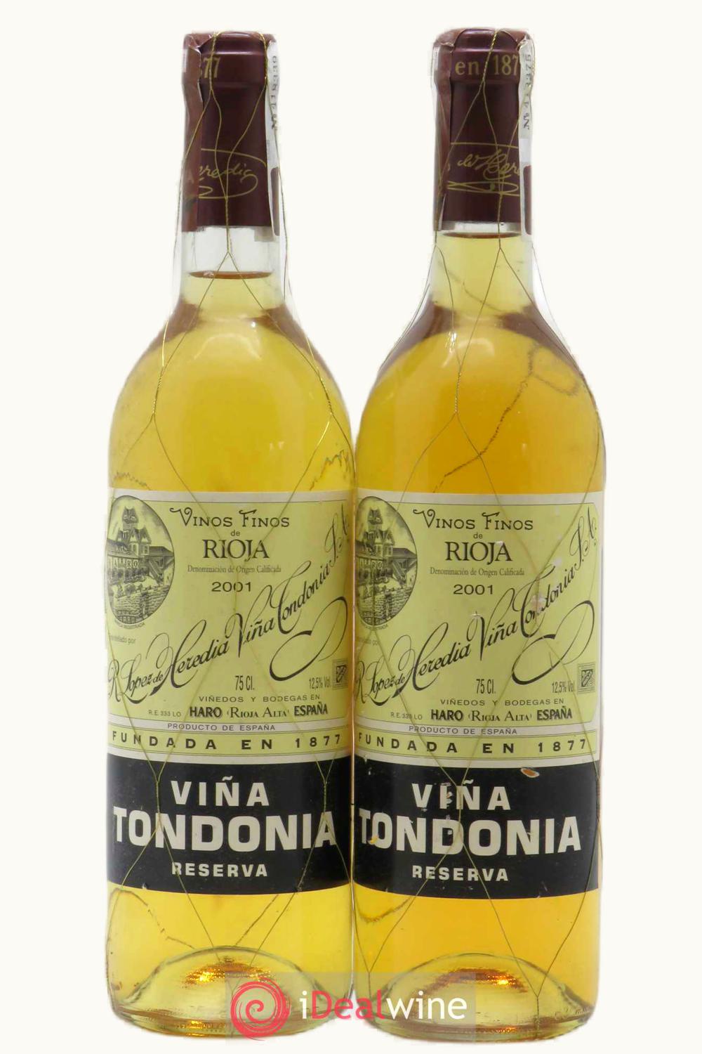 R. López de Heredia R. López de Heredia VIna Tondonia Blanco Reserva, 2001